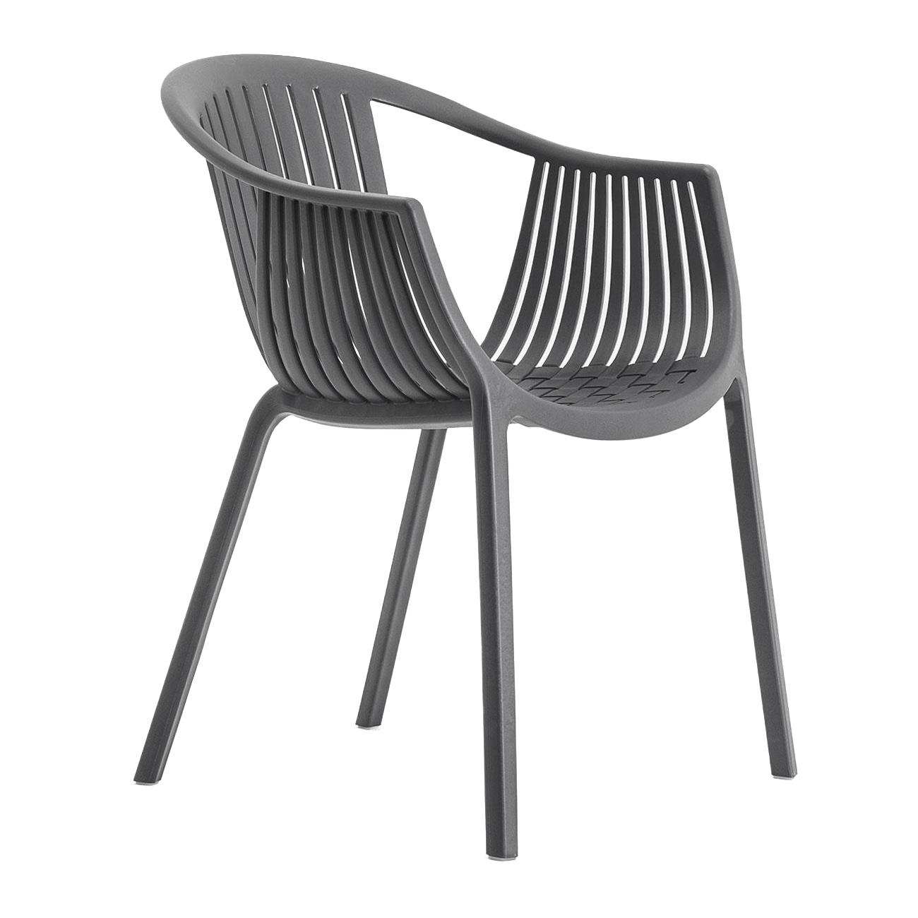 Polypropylene chair with armrests B-306 Tatami