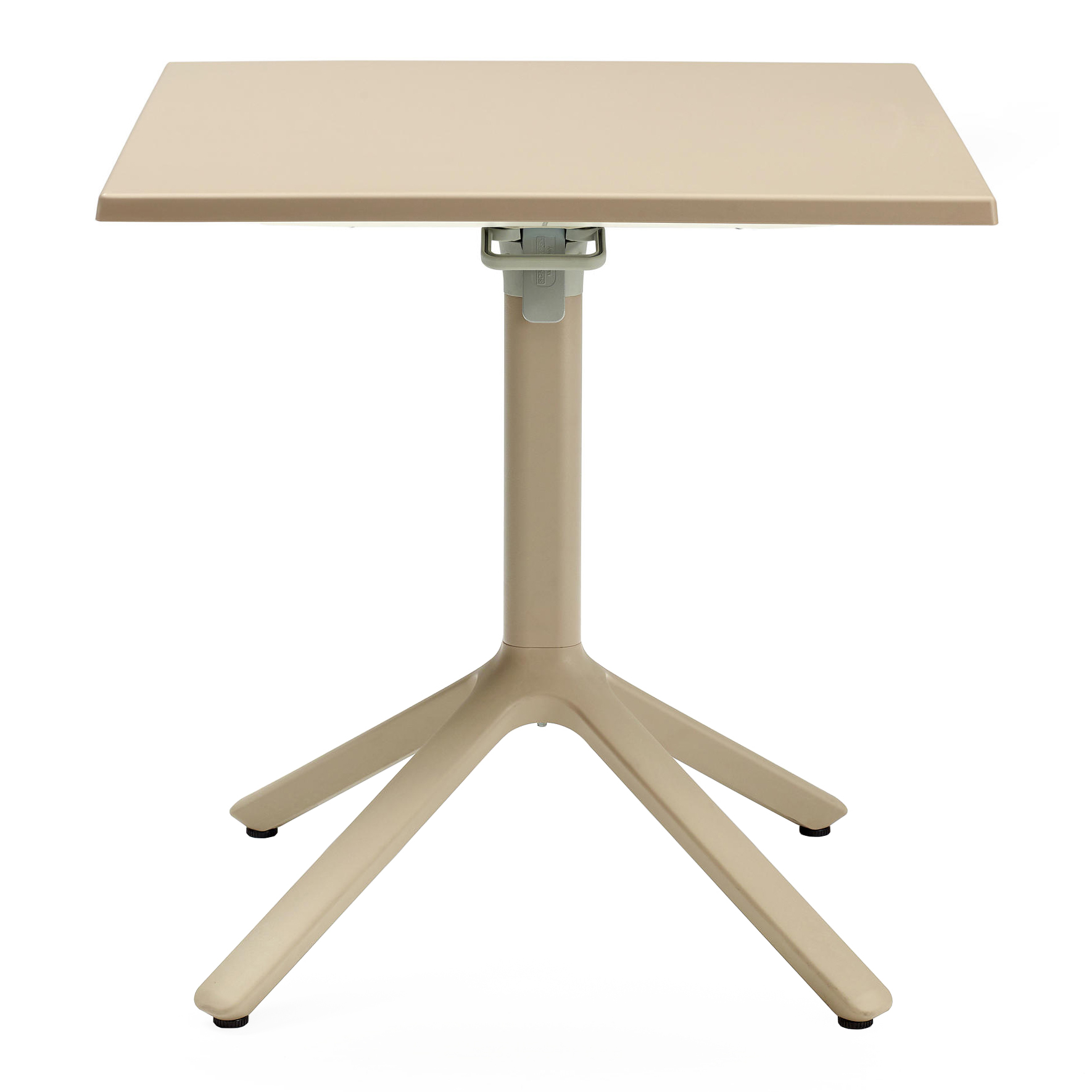 Square 27" folding table with smooth top
