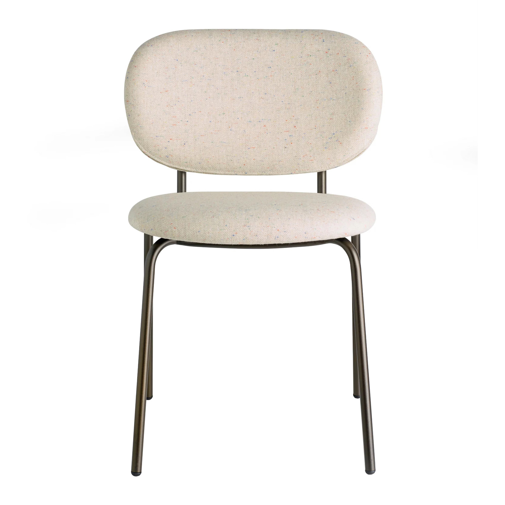 Upholstered metal chair A-2517 Si-Si Bold