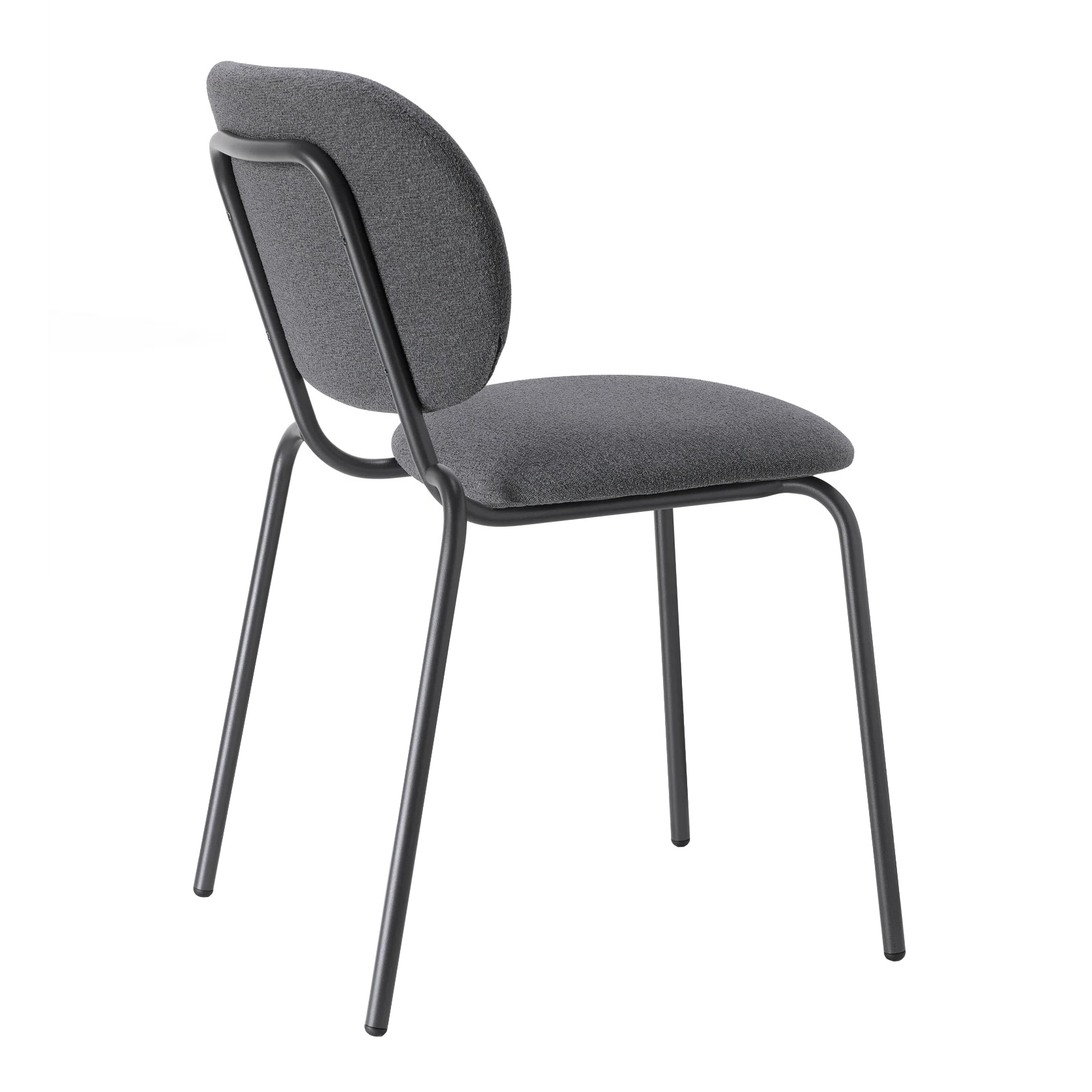 Upholstered metal armchair B-2518 Si-Si Bold