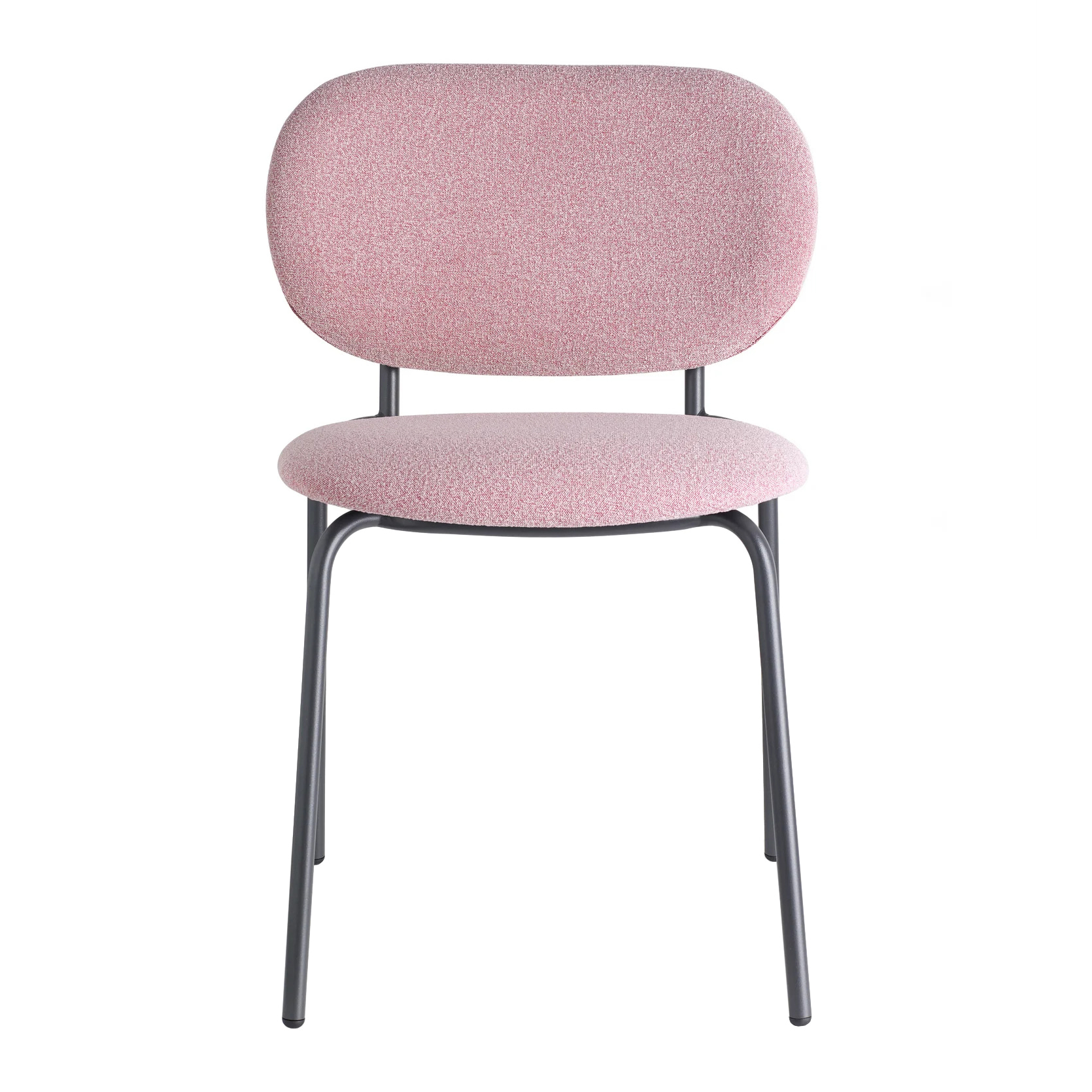 Upholstered metal chair A-2517 Si-Si Bold
