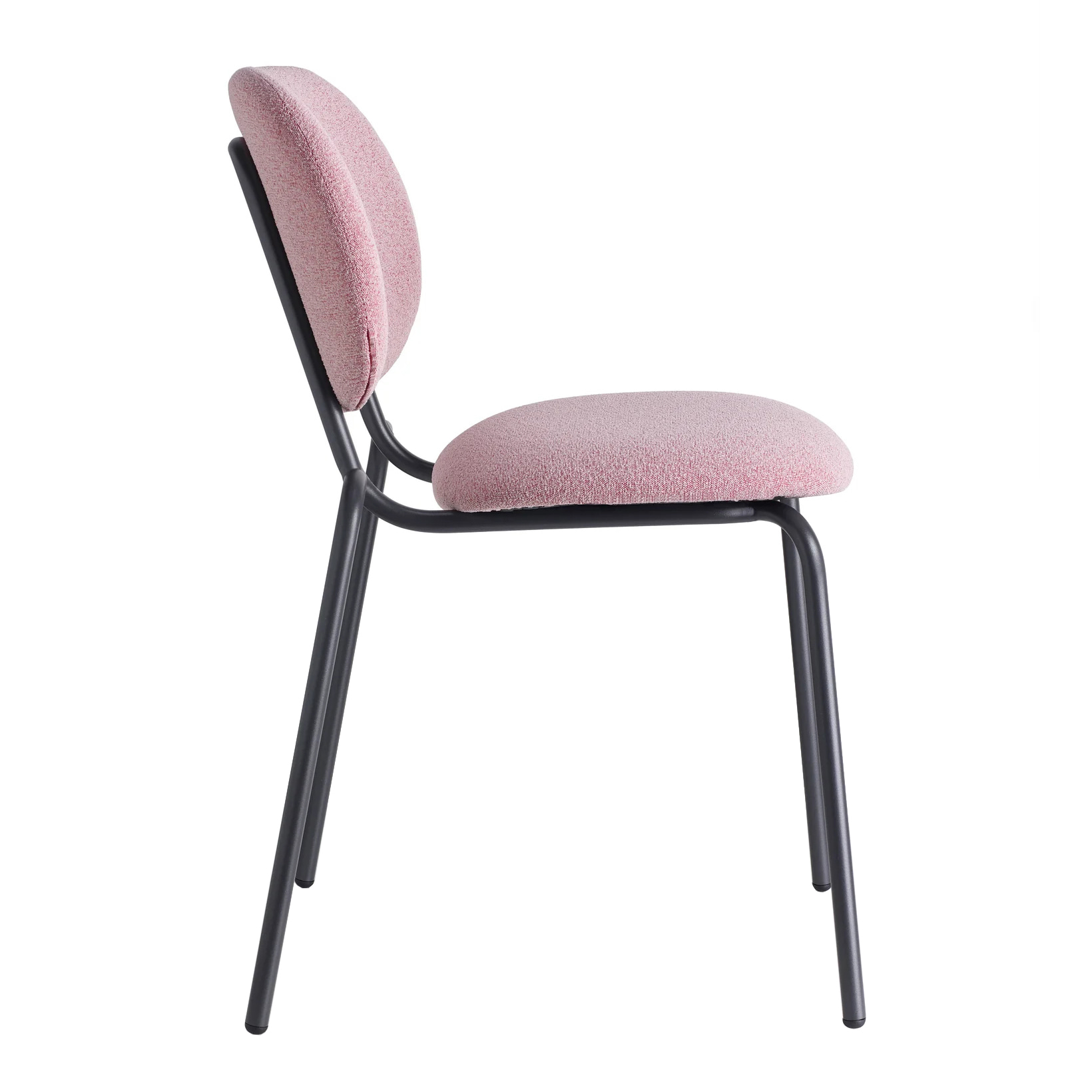Upholstered metal chair A-2517 Si-Si Bold