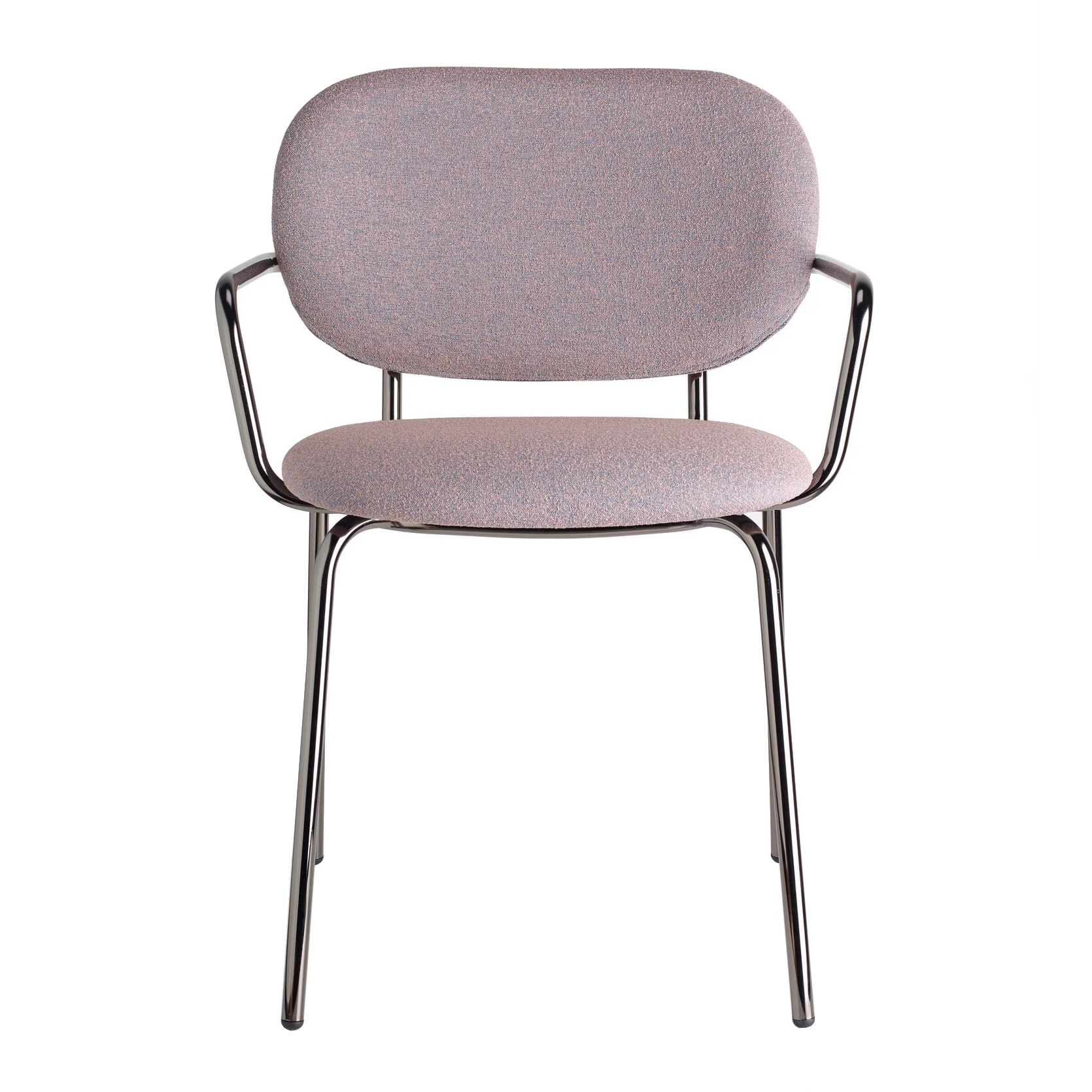Upholstered metal armchair B-2518 Si-Si Bold