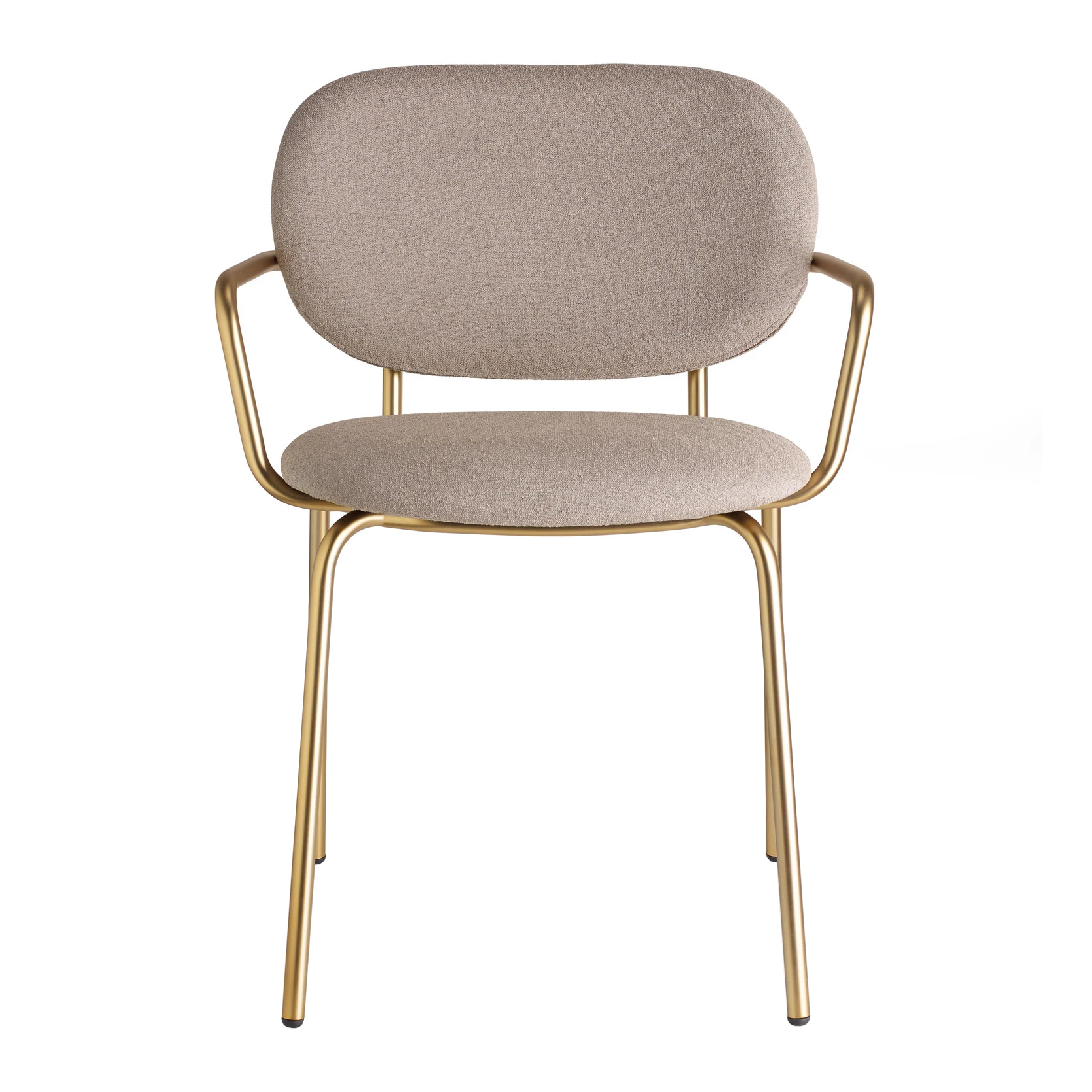 Upholstered metal armchair B-2518 Si-Si Bold