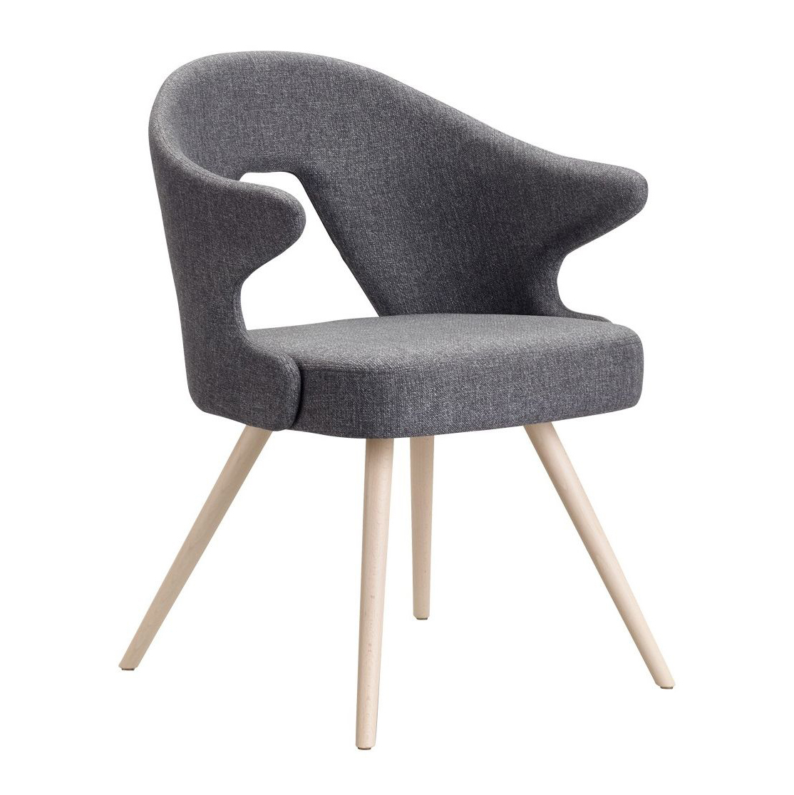 Restaurant upholstered wooden armchair B-2803 You