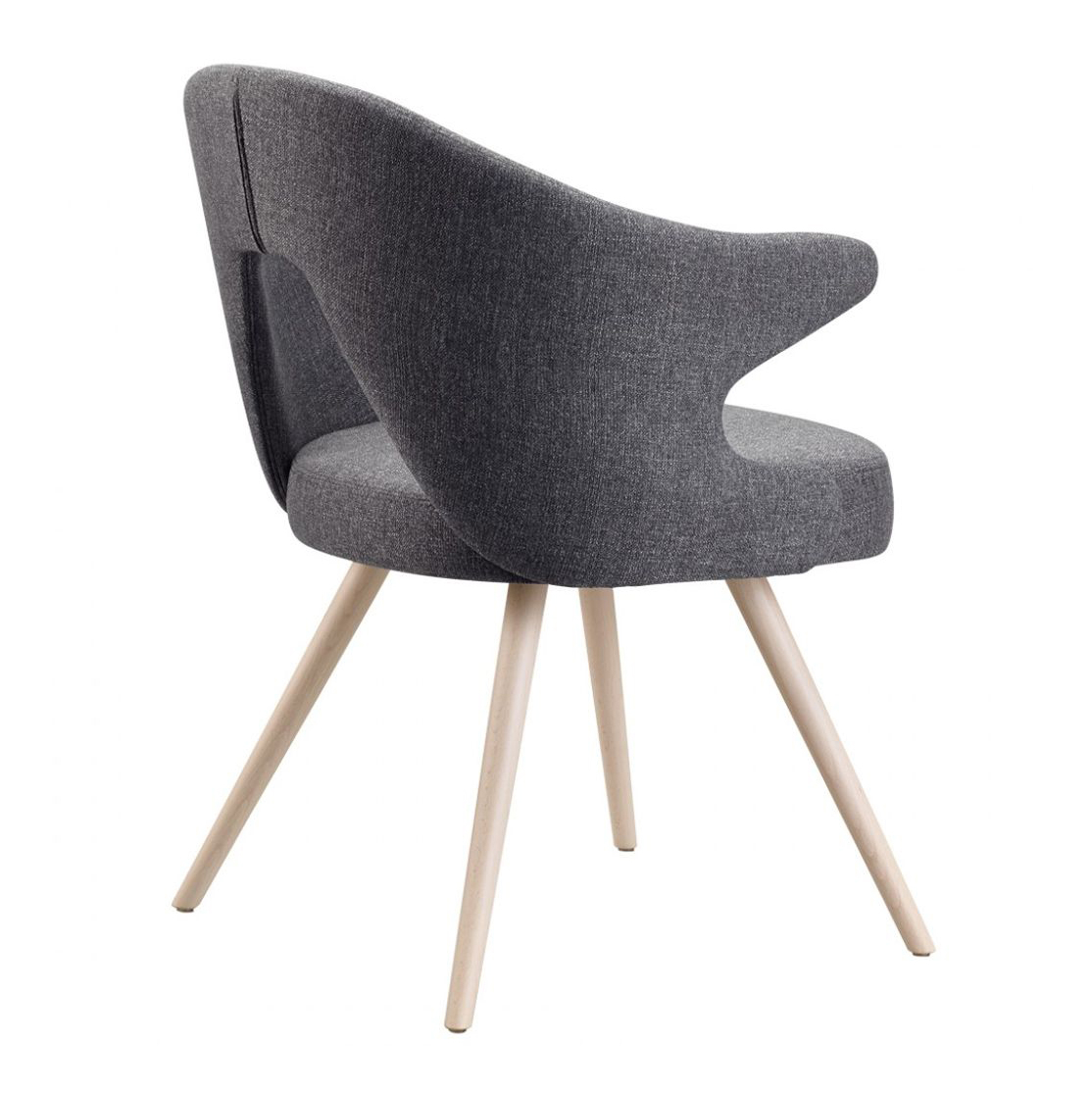 Restaurant upholstered wooden armchair B-2803 You