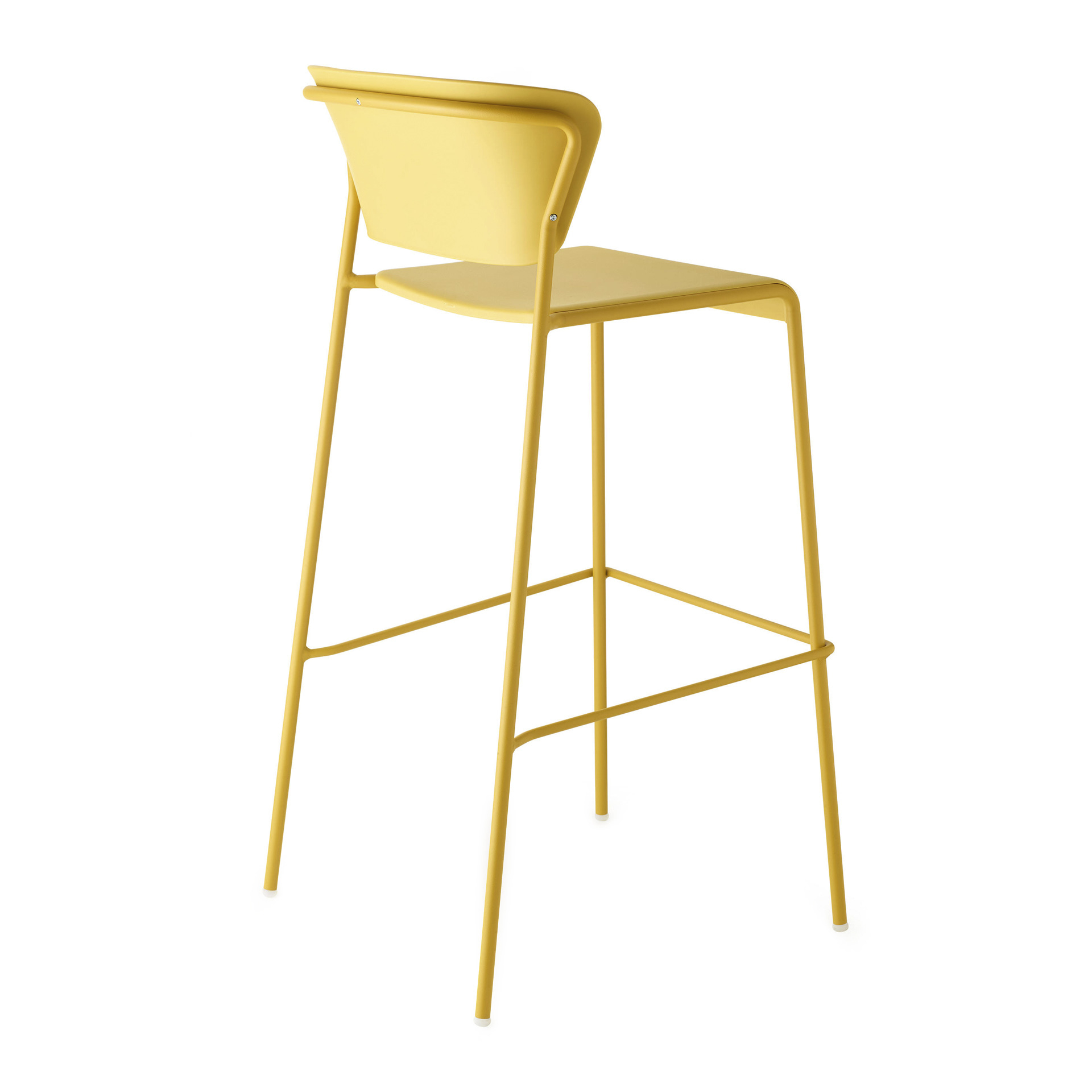 Technopolymer bar stool with steel frame H-2867 Lisa