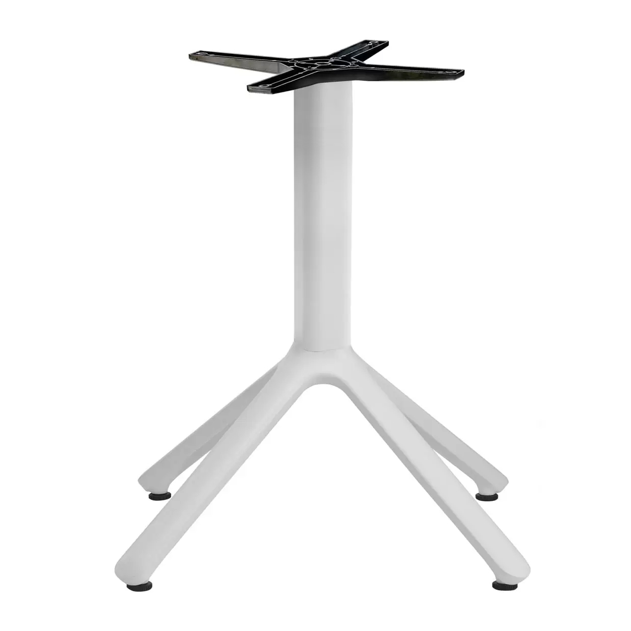 Base de mesa baja metálica