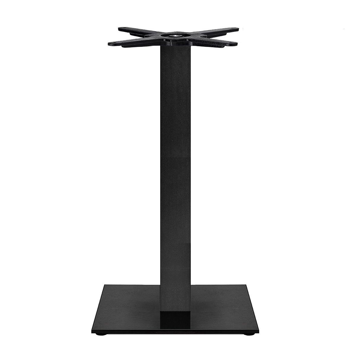 Steel square table base Tiffany 5180