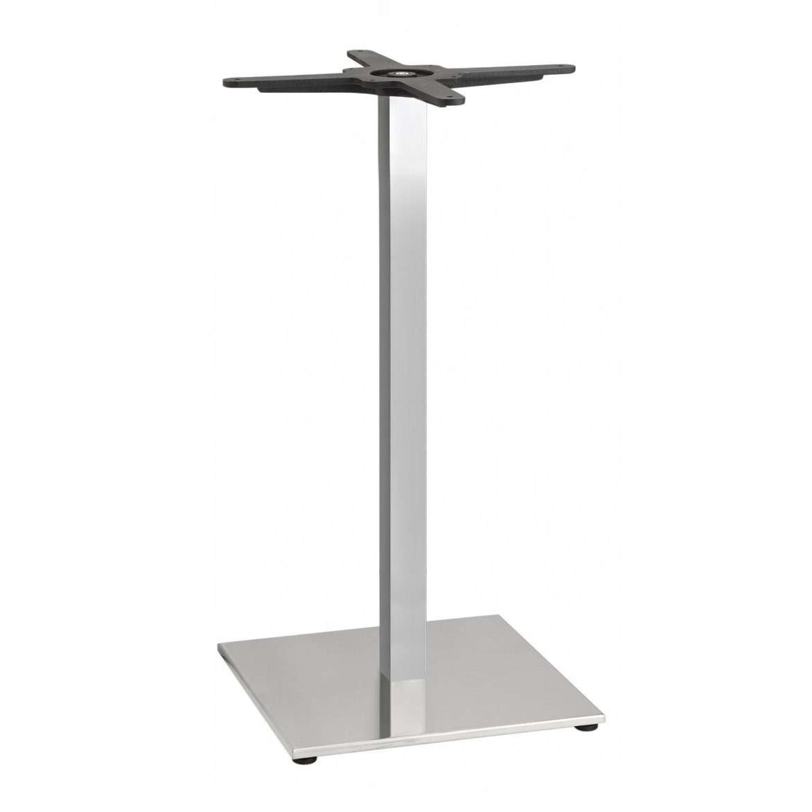 Steel square table base Tiffany 5182