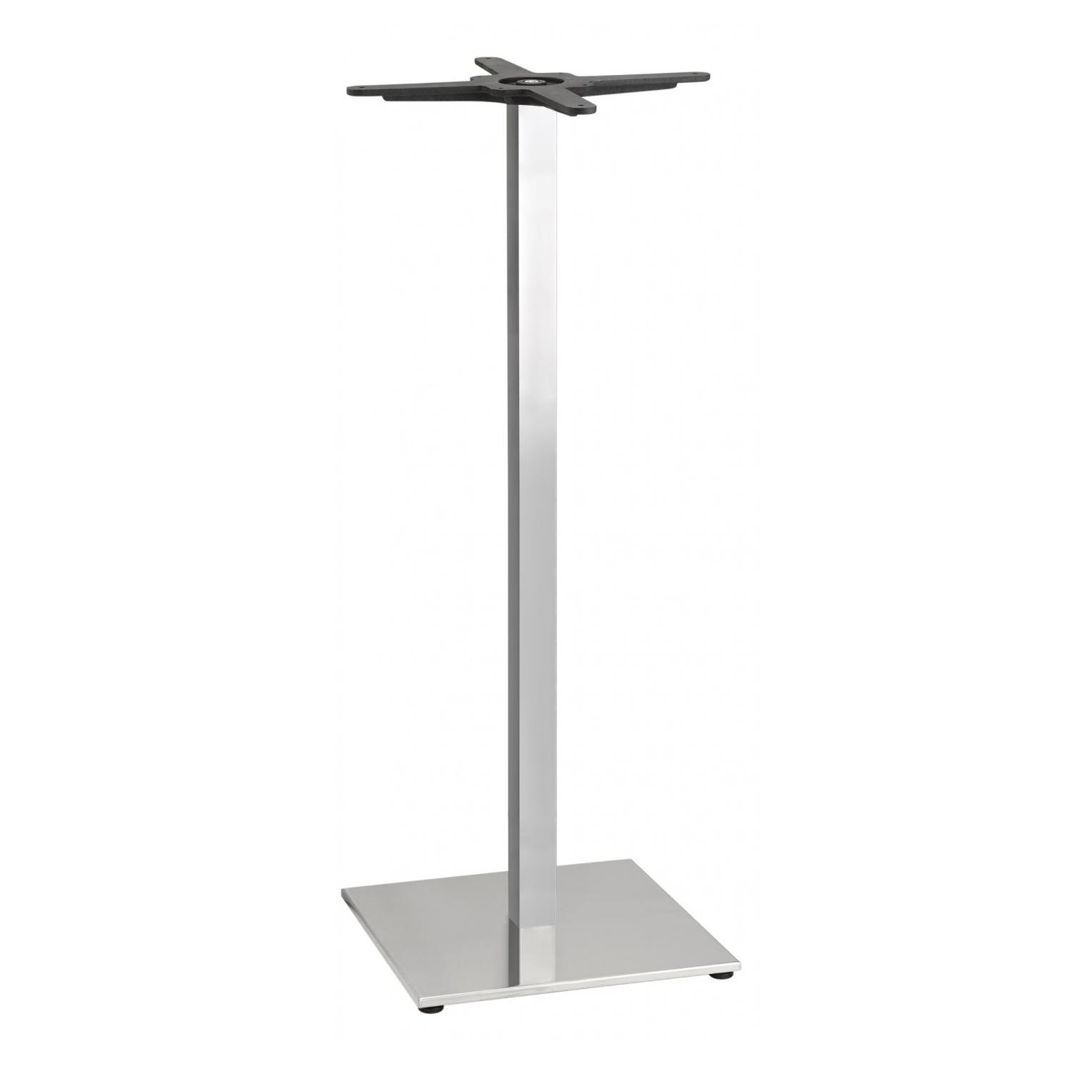 High steel square bar table base