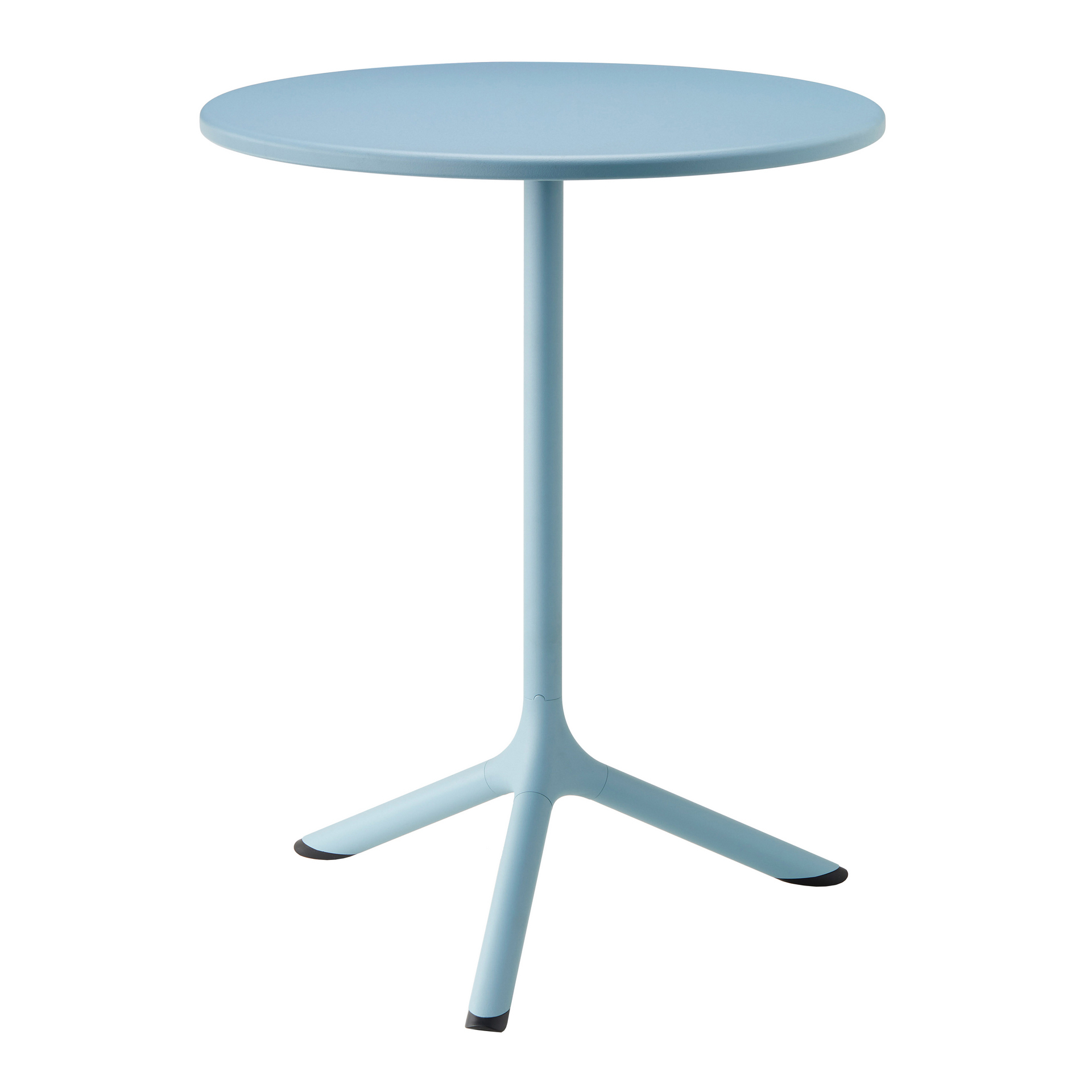 3-spoke round Ø 27" metal table