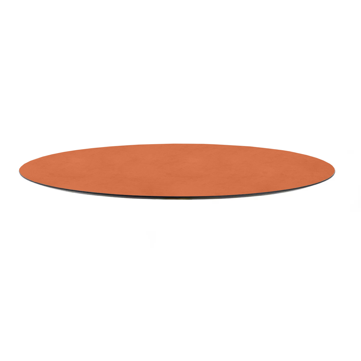 Metal round table top