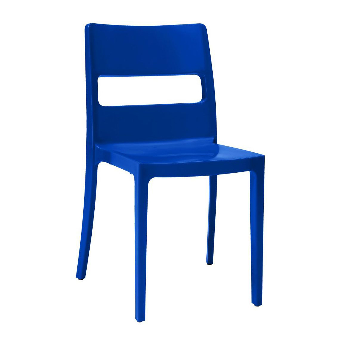 Silla de plástico apilable para exterior A-2275 SAI