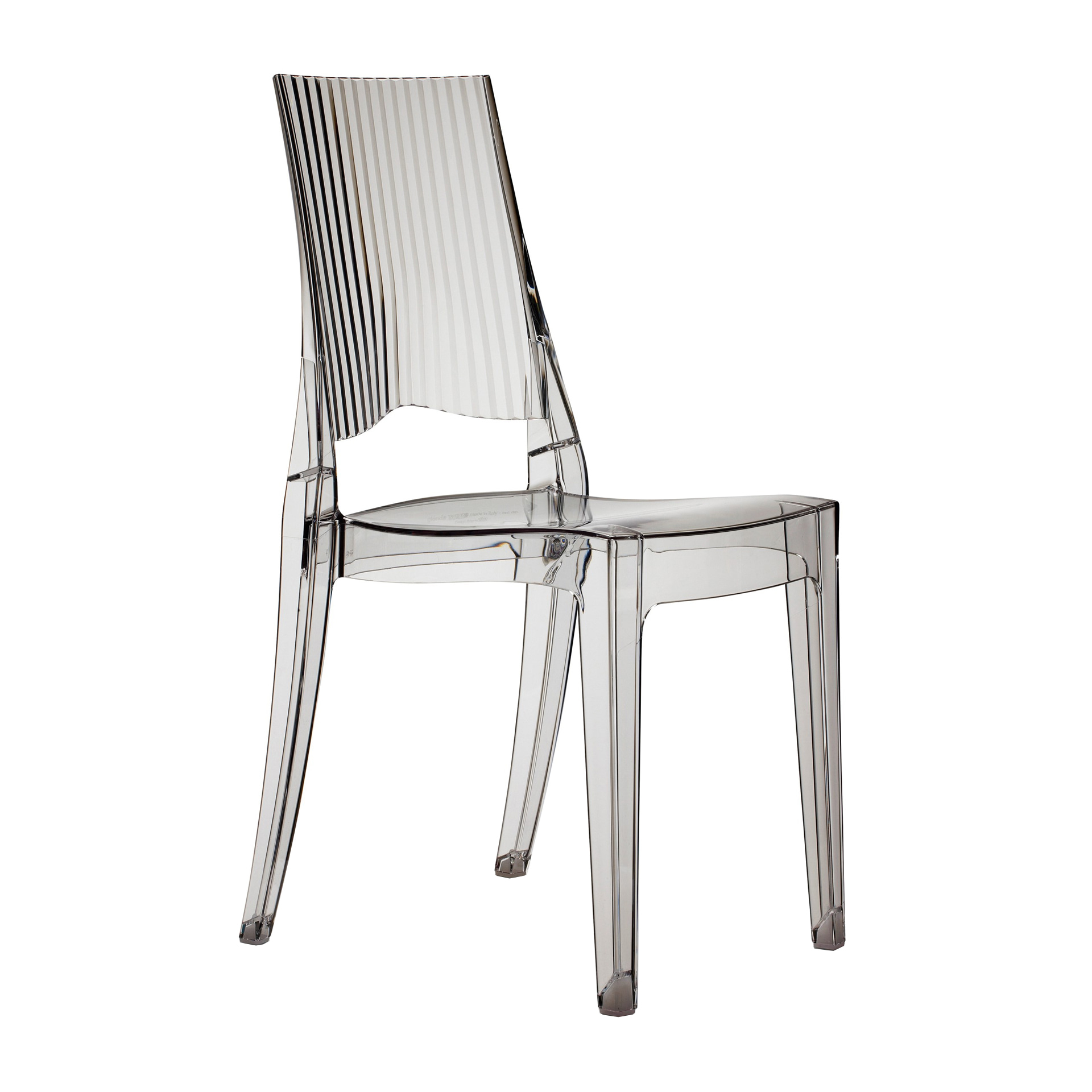 Transparent polycarbonate chair A-2360 Glenda