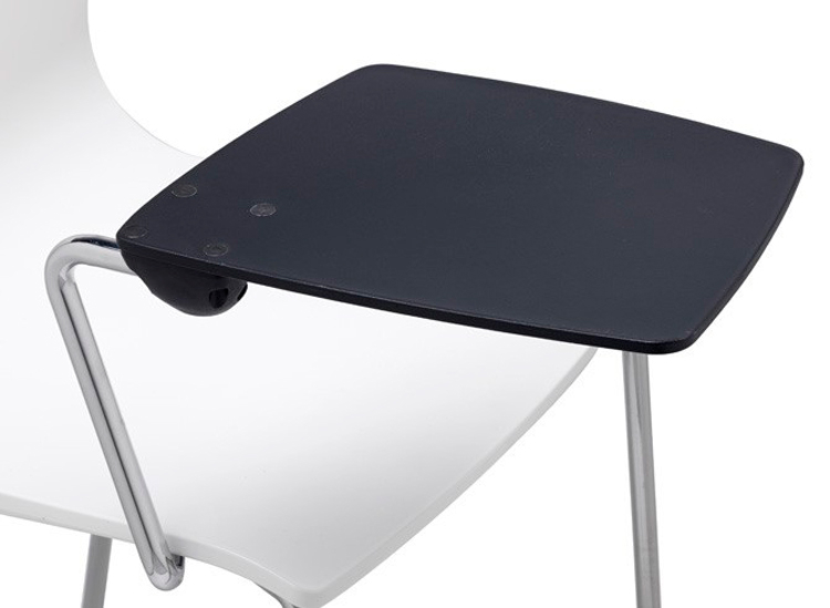 Conference chair with writing table A-2678 Alice