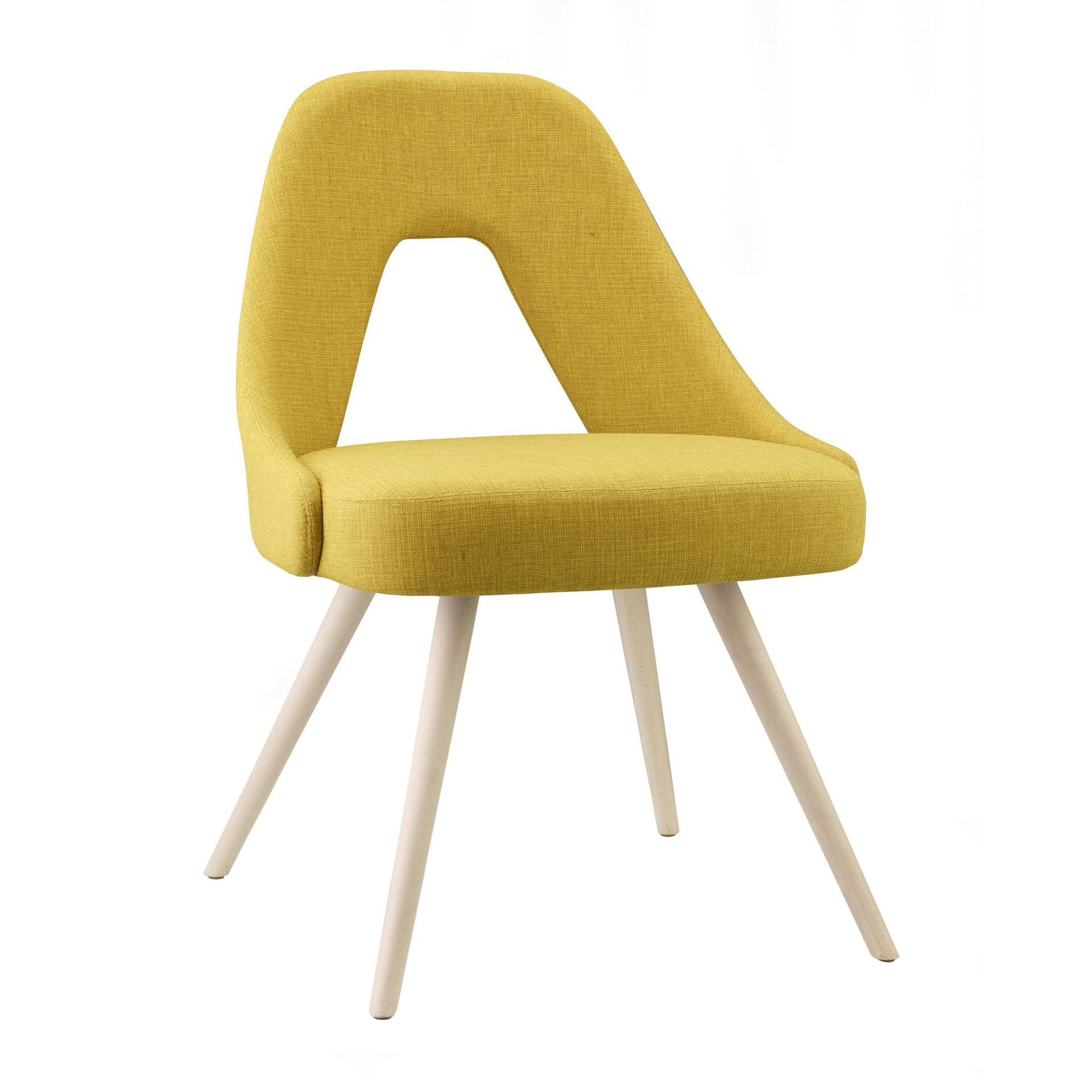 Restaurant upholstered wooden chair A-2804 Me