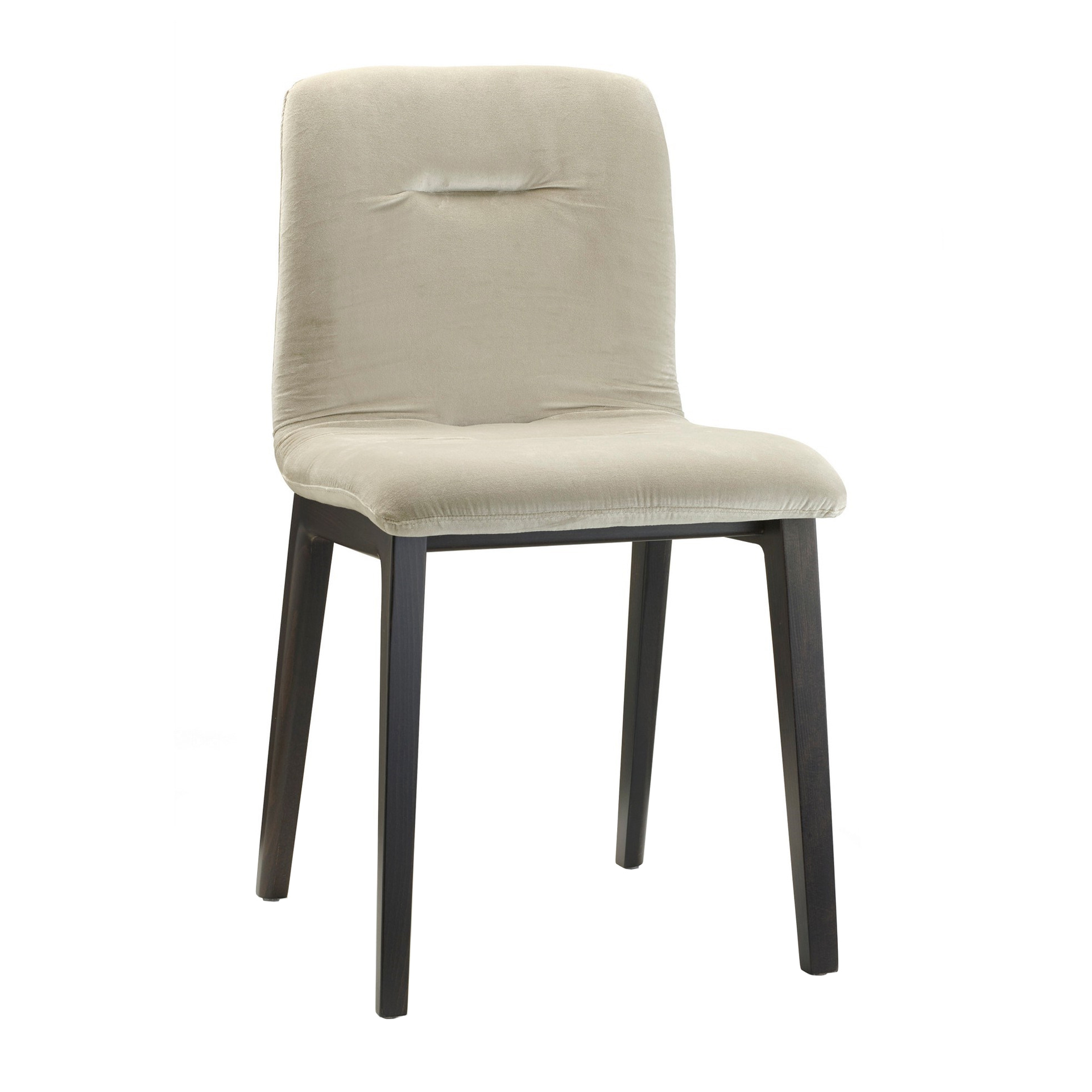 Restaurant upholstered wooden chair A-2849 Natural Alice Pop