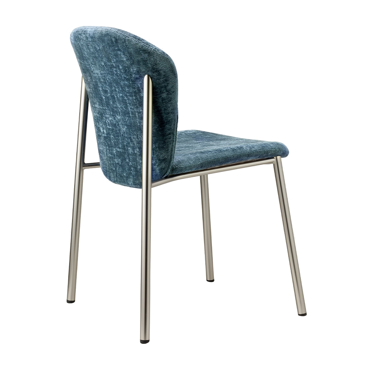 Upholstered chair with metal frame A-2893 Finn