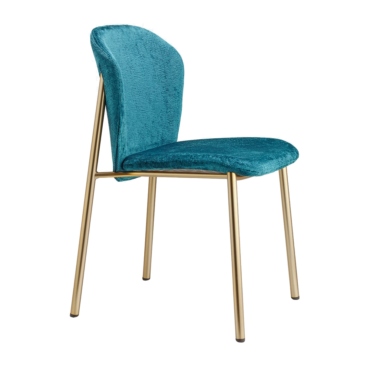 Upholstered chair with metal frame A-2893 Finn