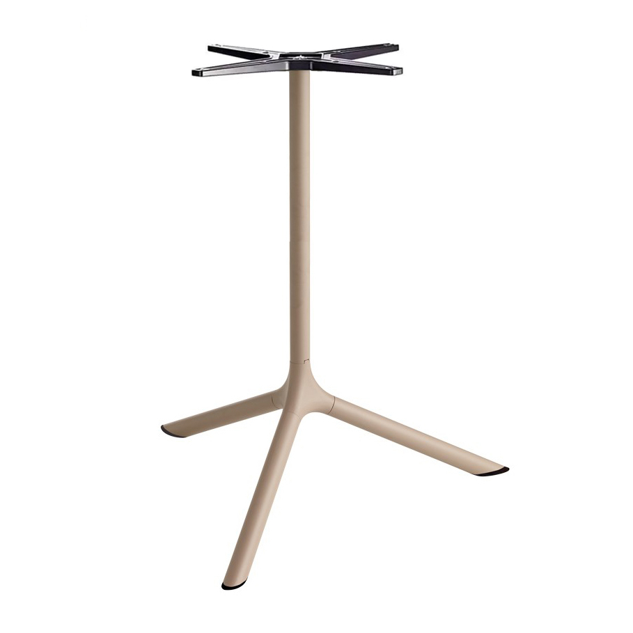 Metal 3-spoke table base