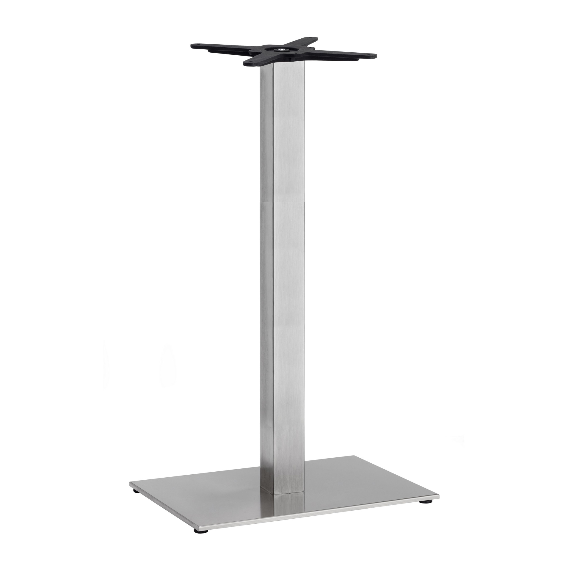 High steel square bar table base
