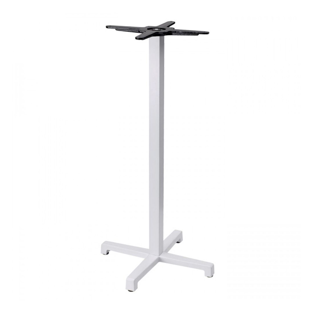 High steel square bar table base