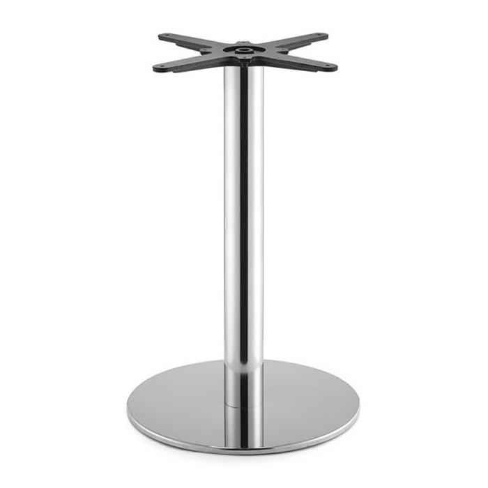Steel round column table base Tiffany 5173
