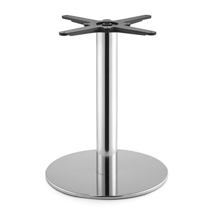 Low steel round table base Tiffany 5174