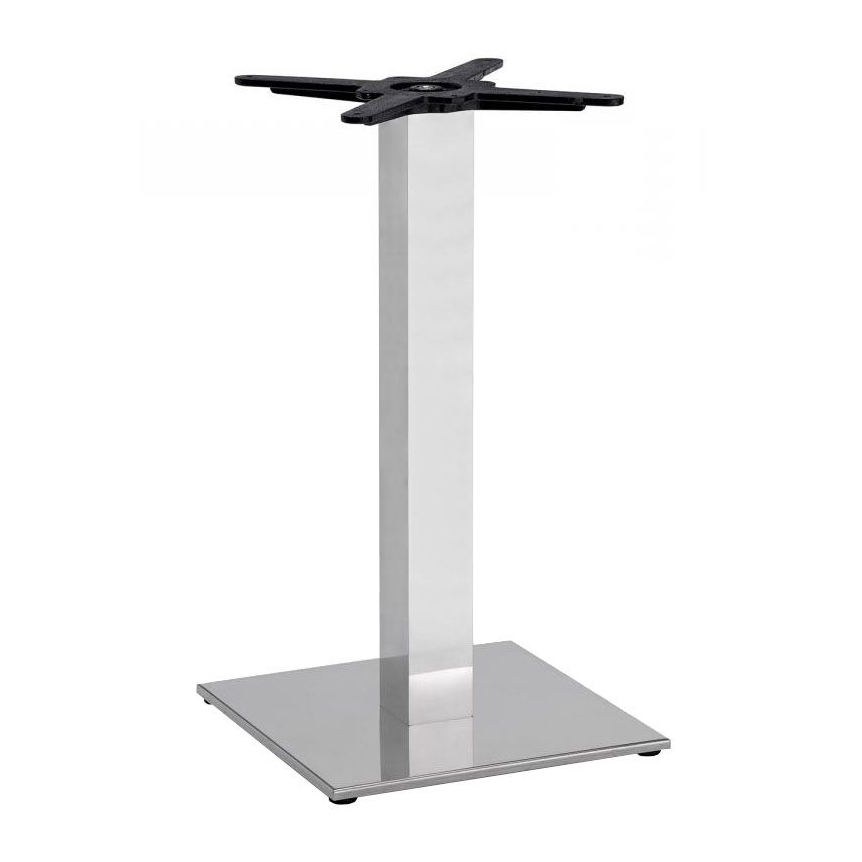 Steel square table base Tiffany 5180
