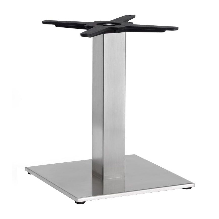 Base de mesa baja de columna cuadrada de acero Tiffany 5187