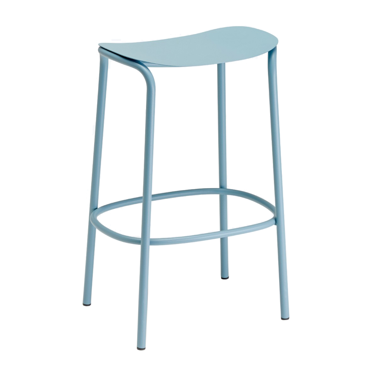 Galvanized steel frame counter stool C-2524 Trick