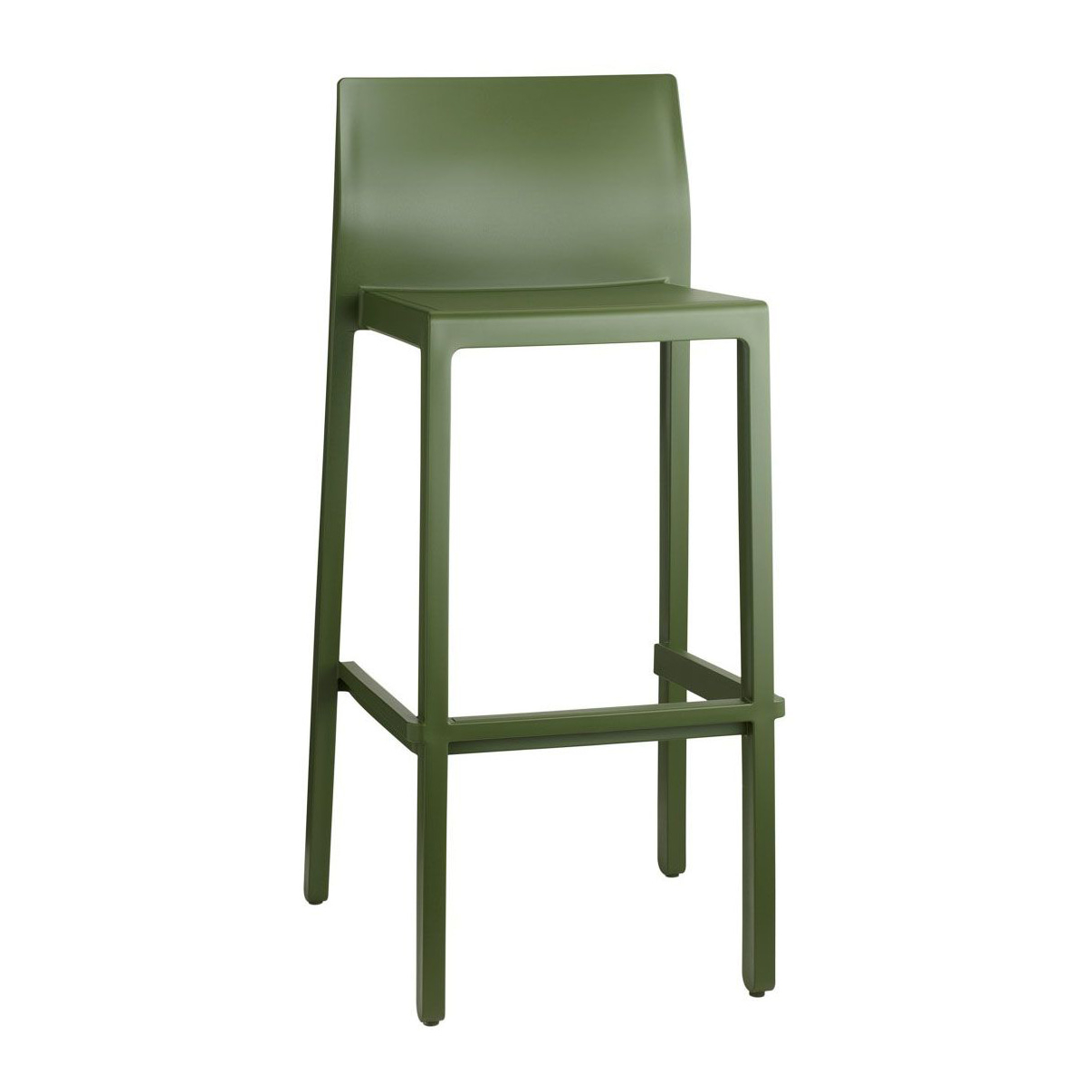 Stackable technopolymer bar stool H-2344 Kate