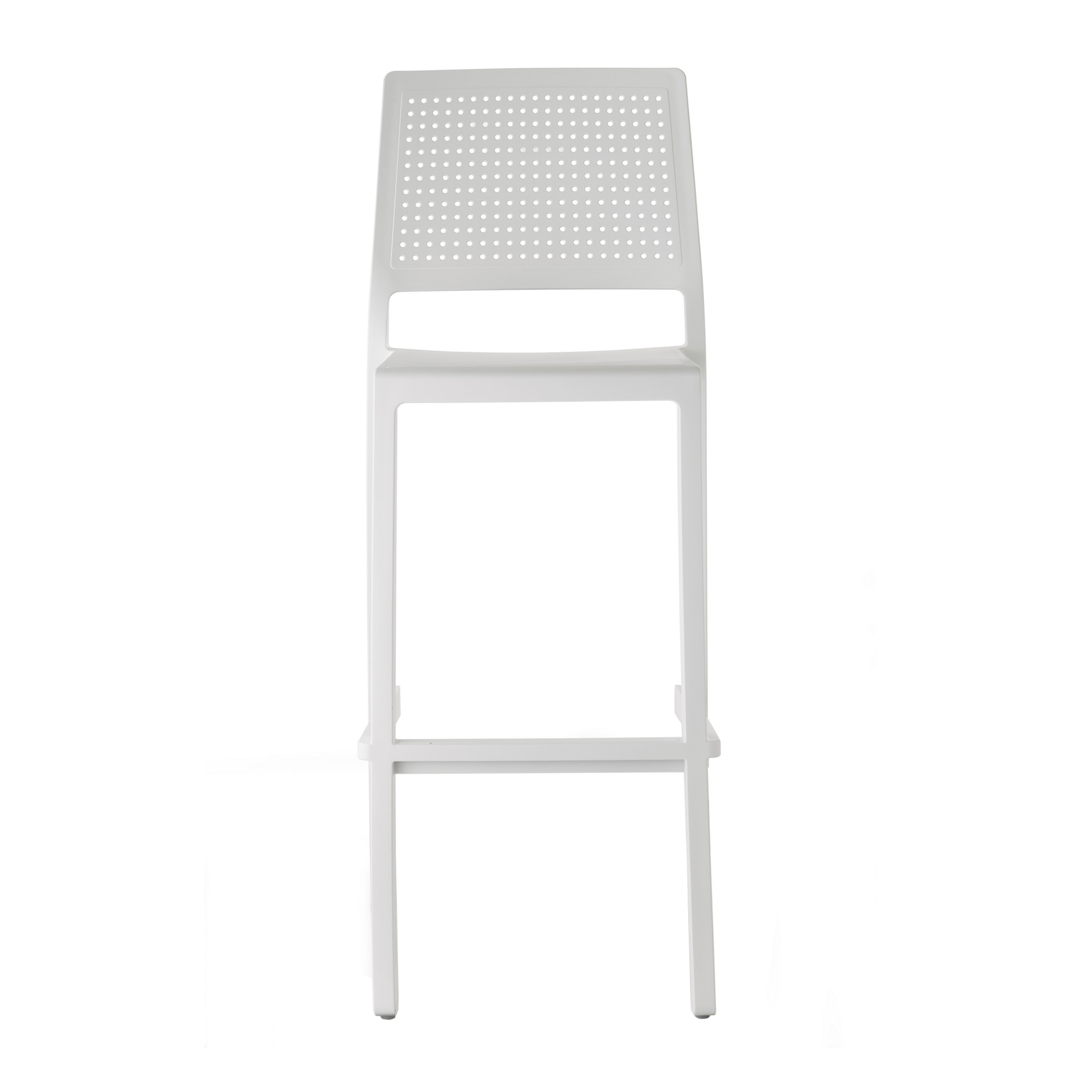 Stackable technopolymer bar stool H-2345 Emi