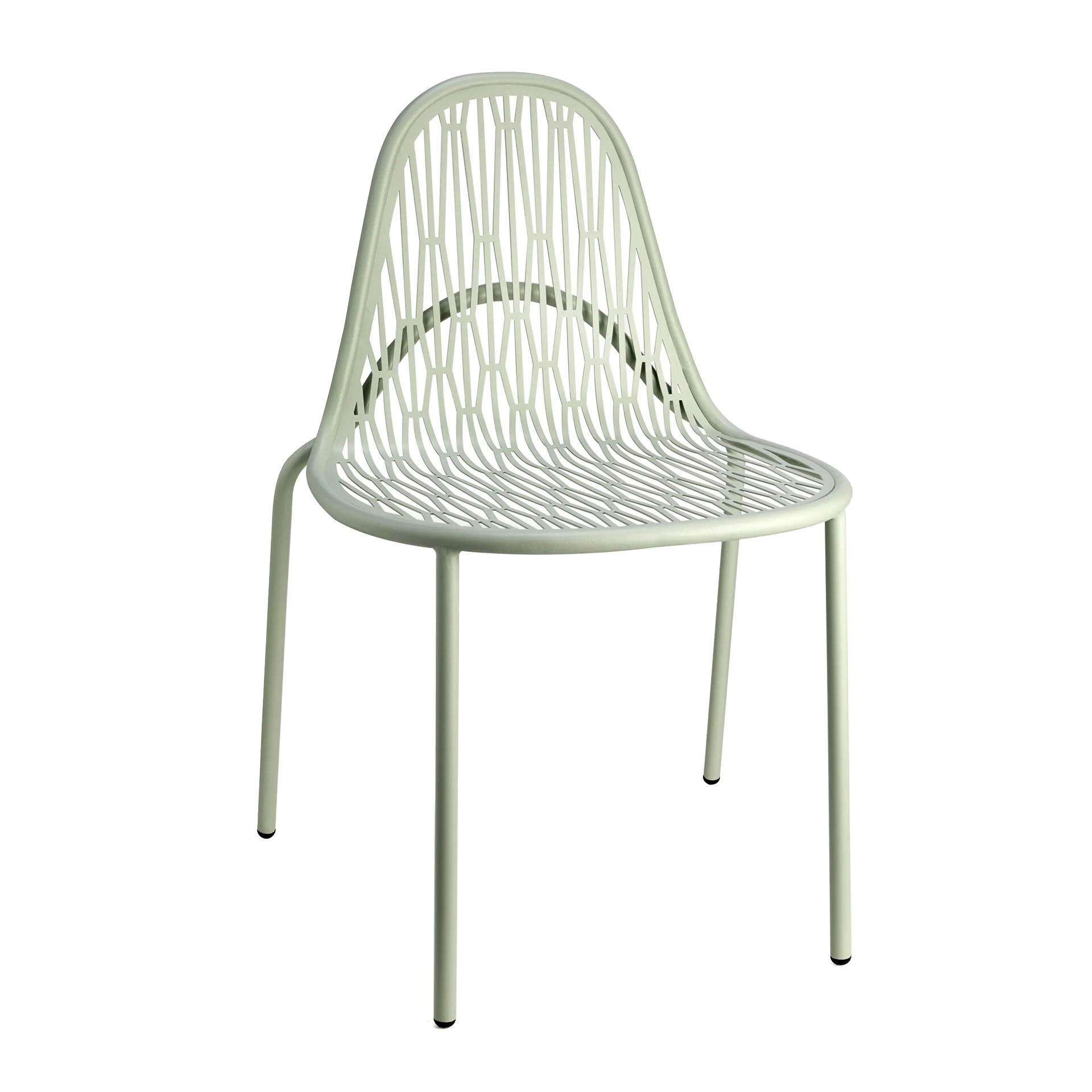 Metal stackable chair