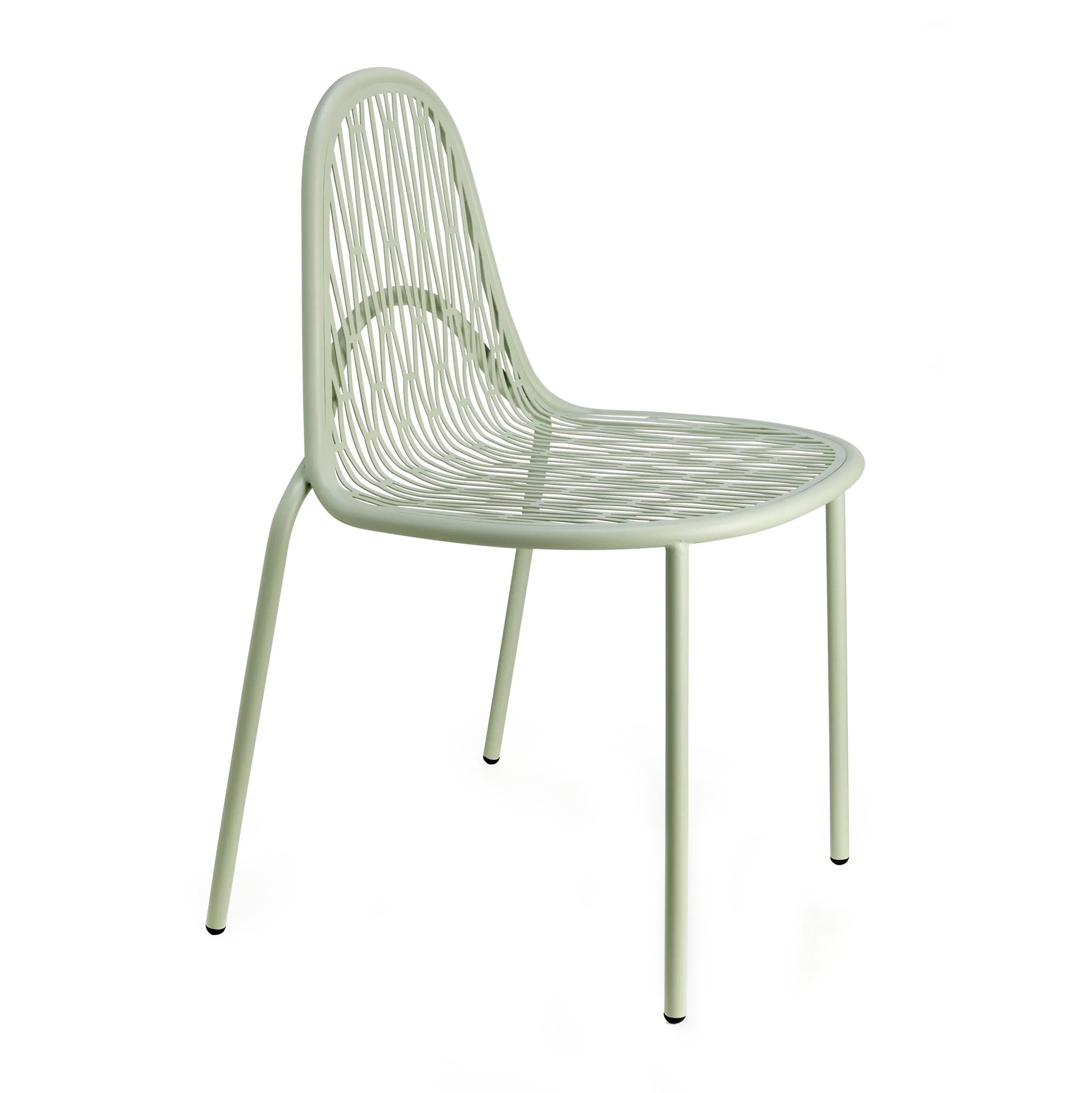 Outdoor chair with metal weaves seat and back pattern A-2906 Malvasia