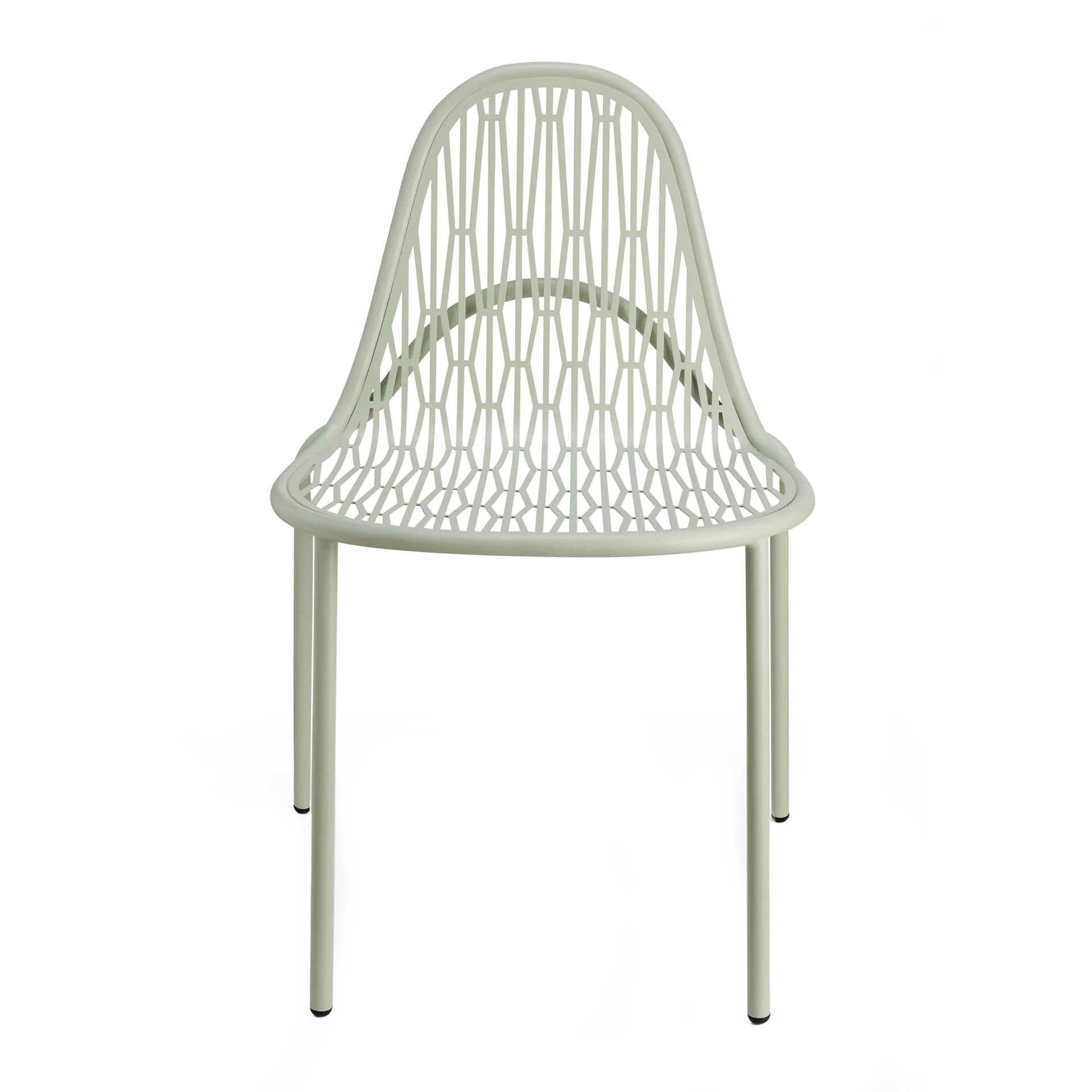 Outdoor chair with metal weaves seat and back pattern A-2906 Malvasia