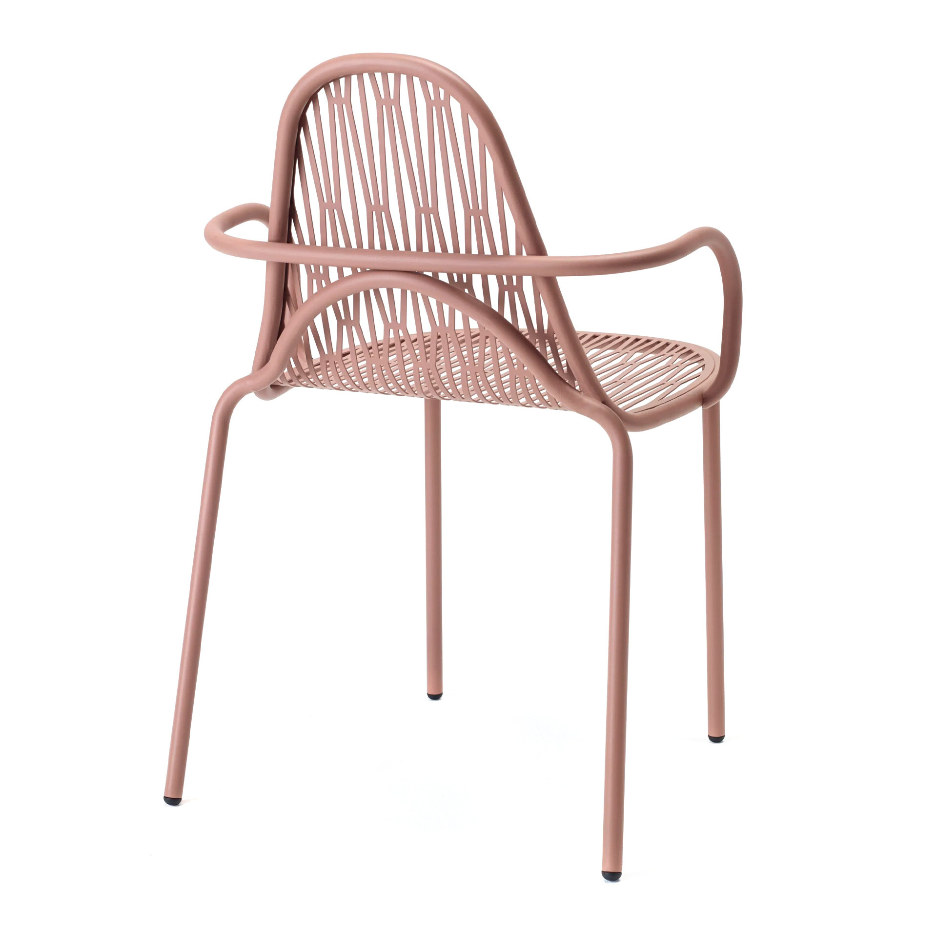 Outdoor armchair with metal weaves seat and back pattern B-2907 Malvasia