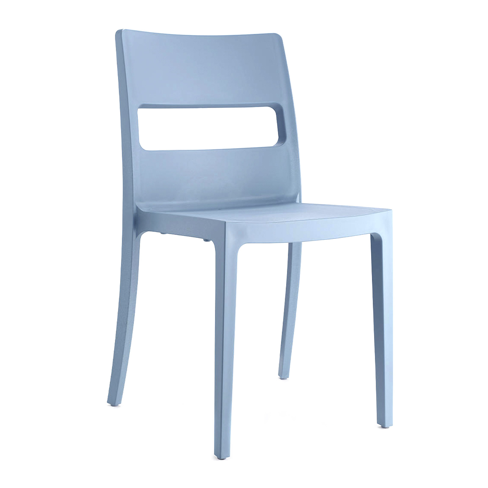 Silla de plástico apilable para exterior A-2275 SAI
