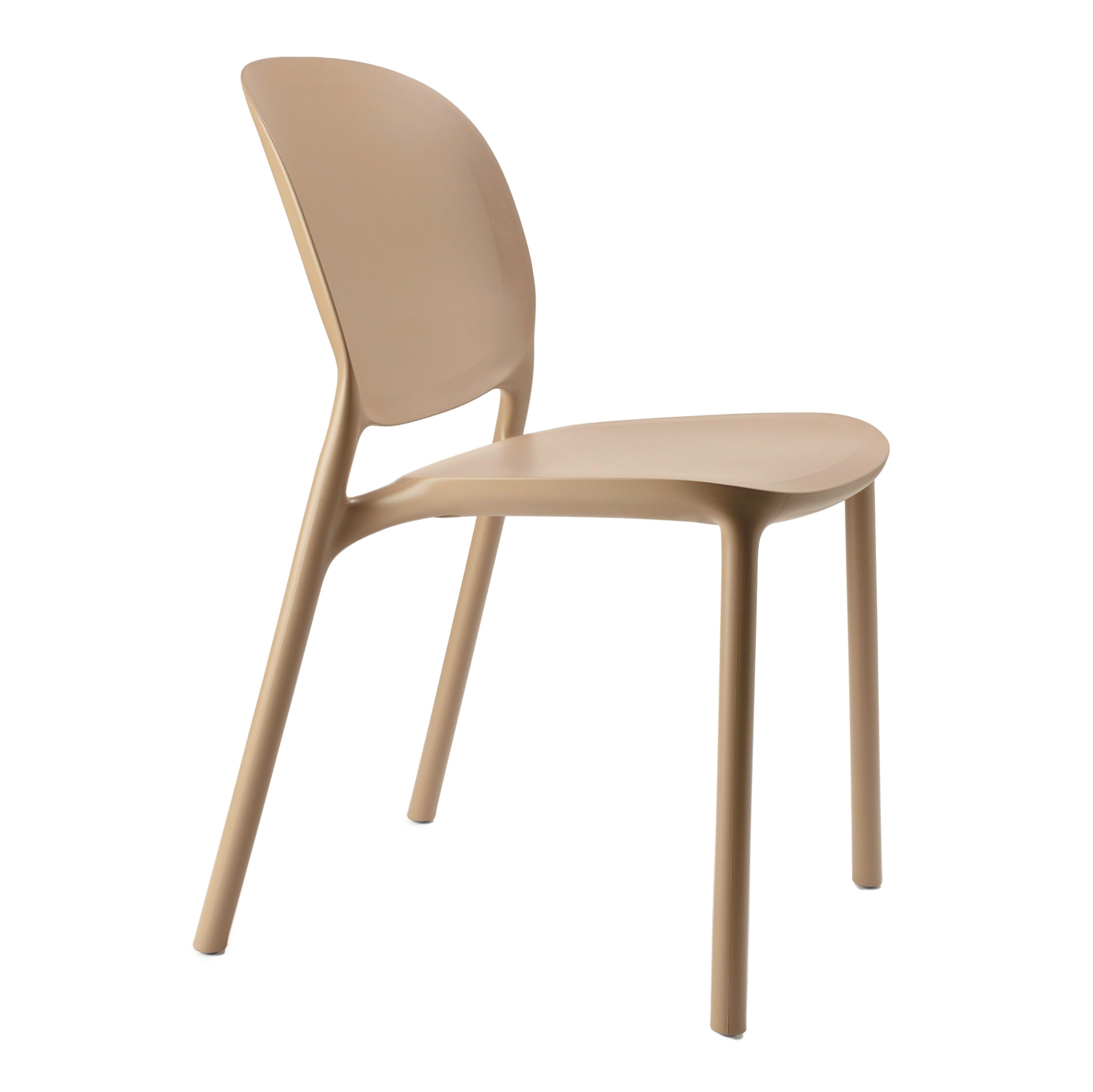 Chair in technopolymer, stackable