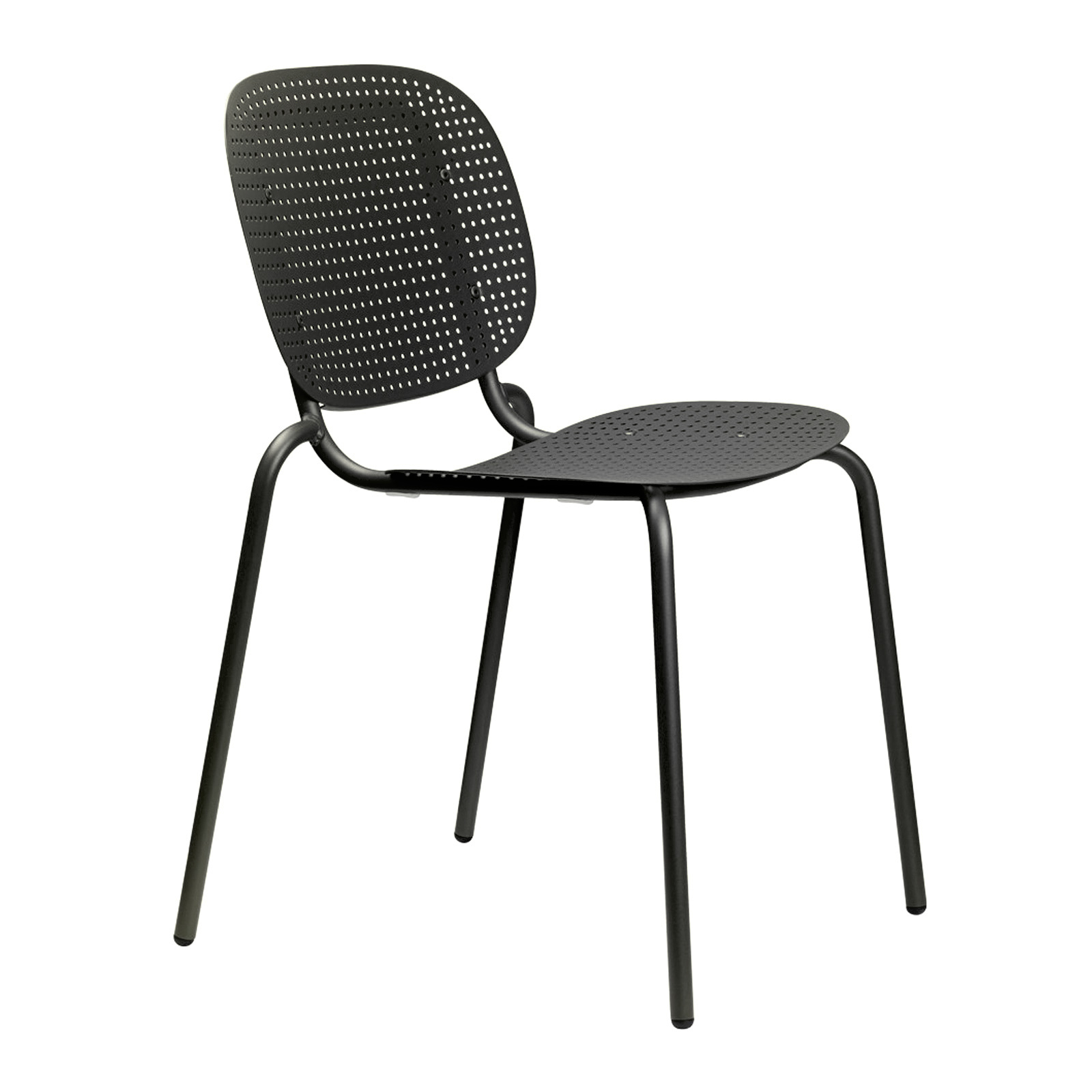 Perforated metal chair A-2505 Si-Si Dots