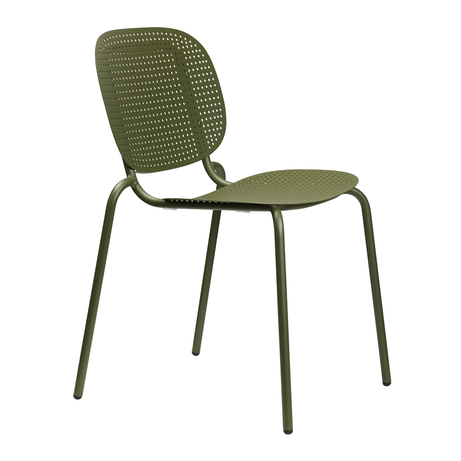 Perforated metal chair A-2505 Si-Si Dots