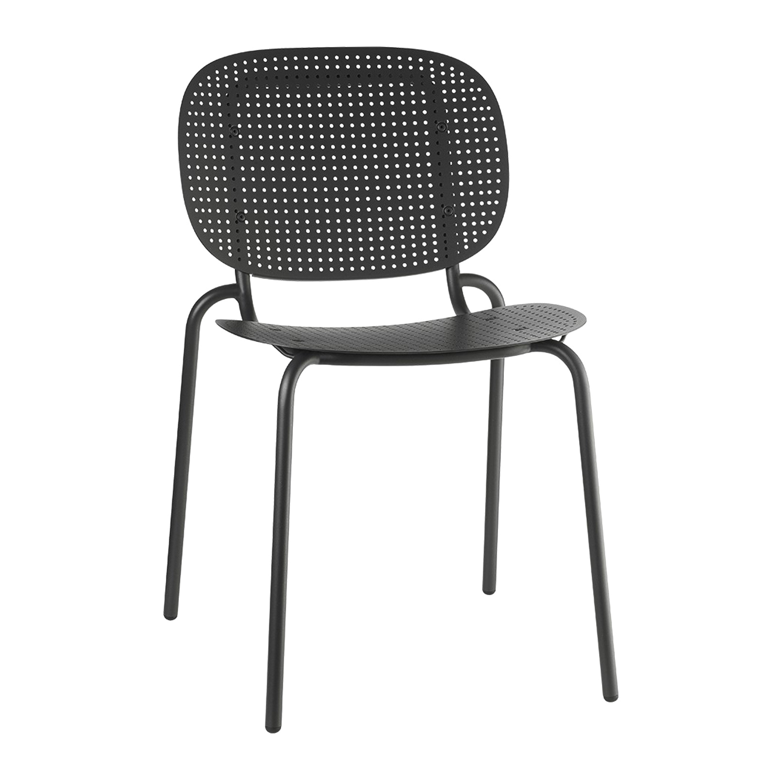 Perforated metal chair A-2505 Si-Si Dots