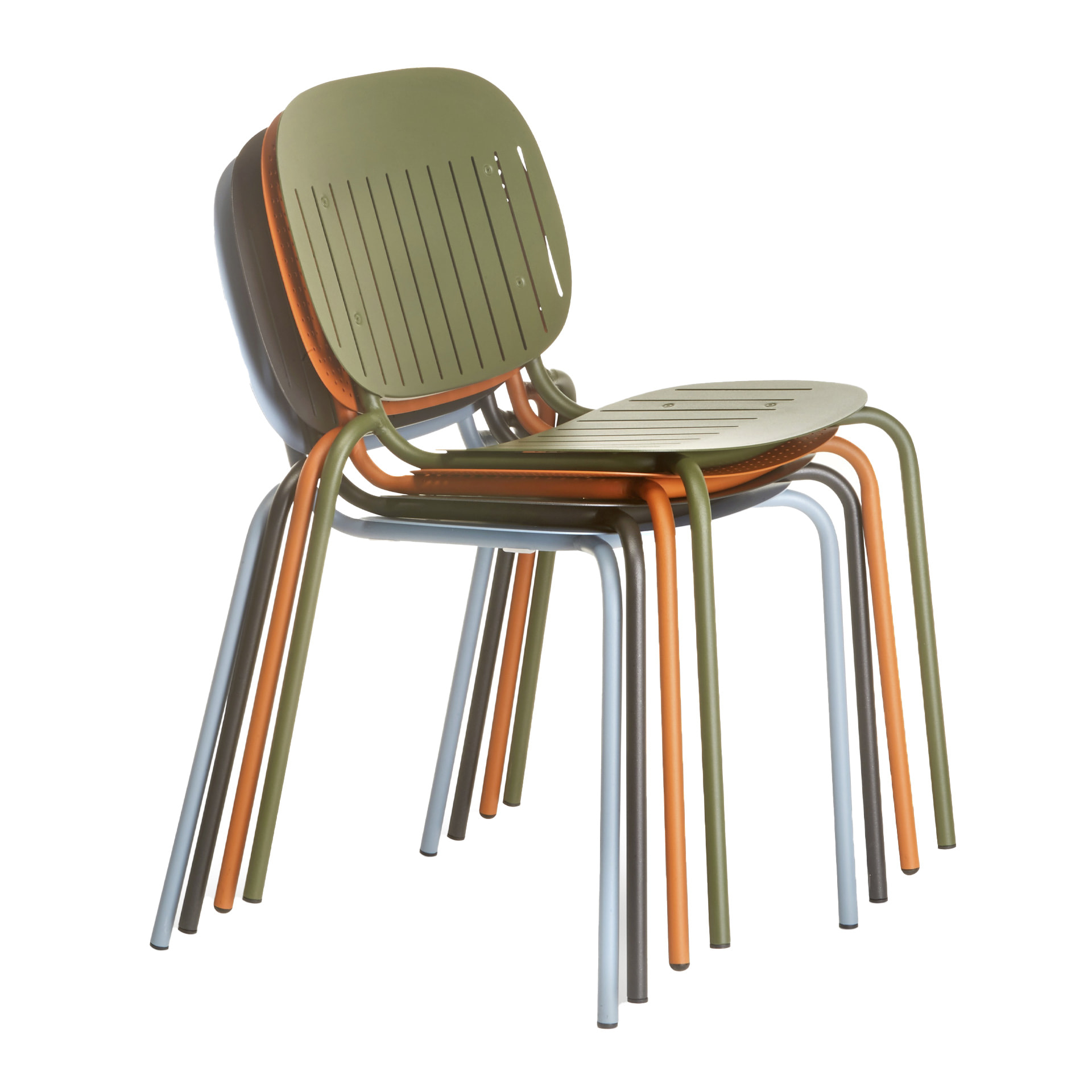 Outdoor metal dining chair A-2508 Si-Si Barcode