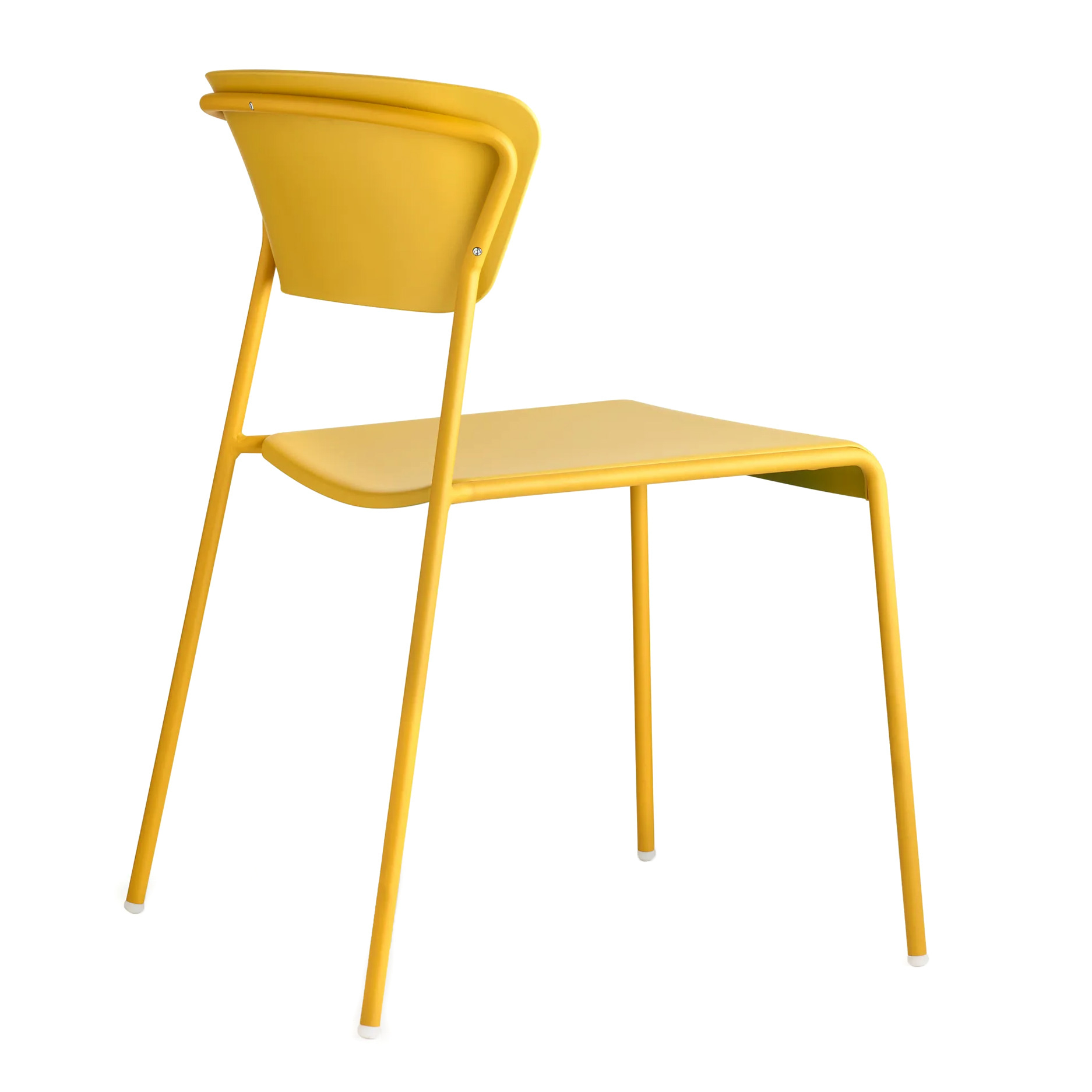 Stackable technopolymer chair with metal legs A-2865 Lisa