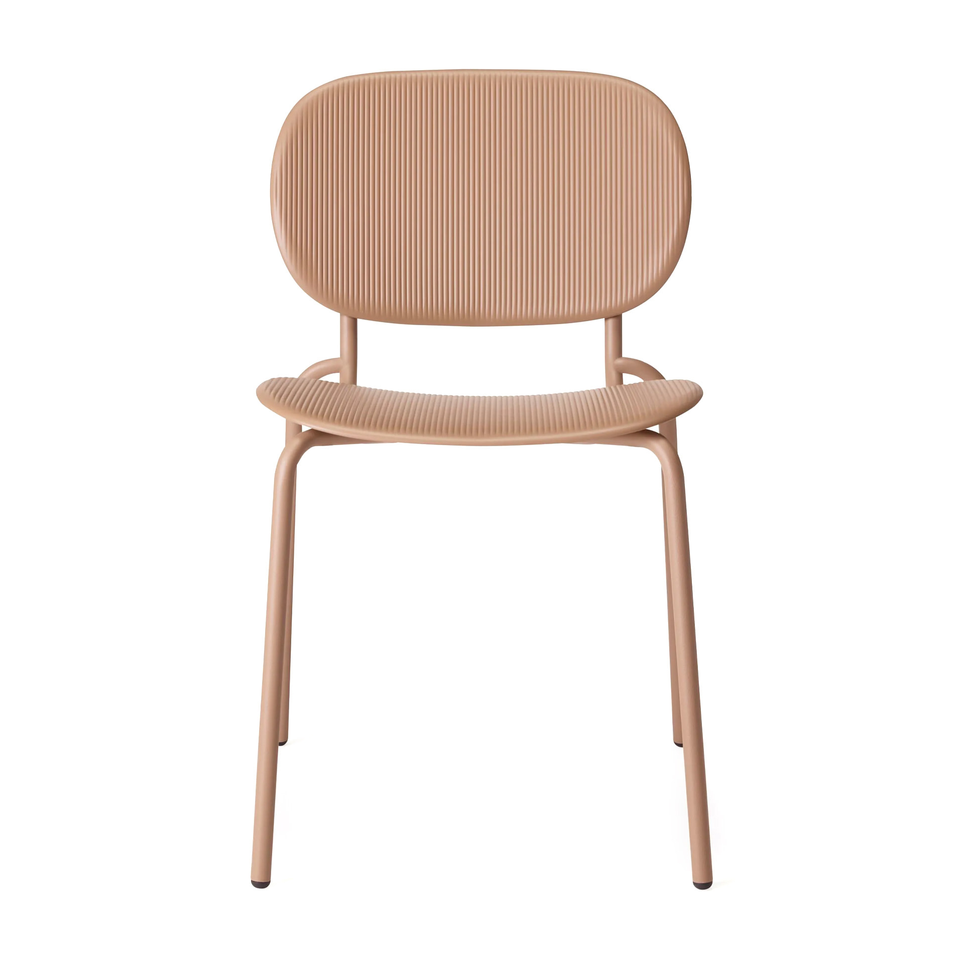 Outdoor chair with steel frame and technopolymer A-Si-Si Vibes
