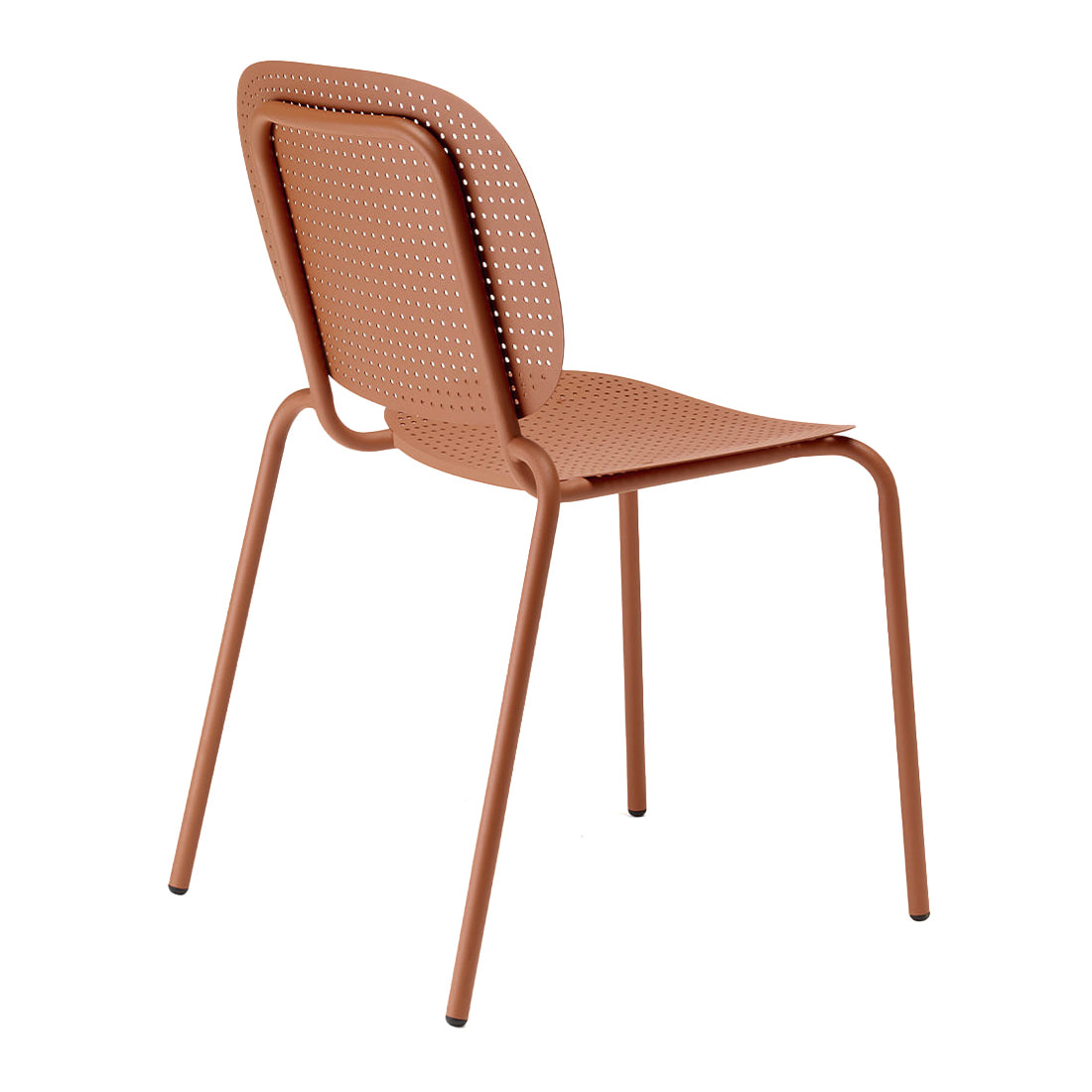 Perforated metal chair A-2505 Si-Si Dots