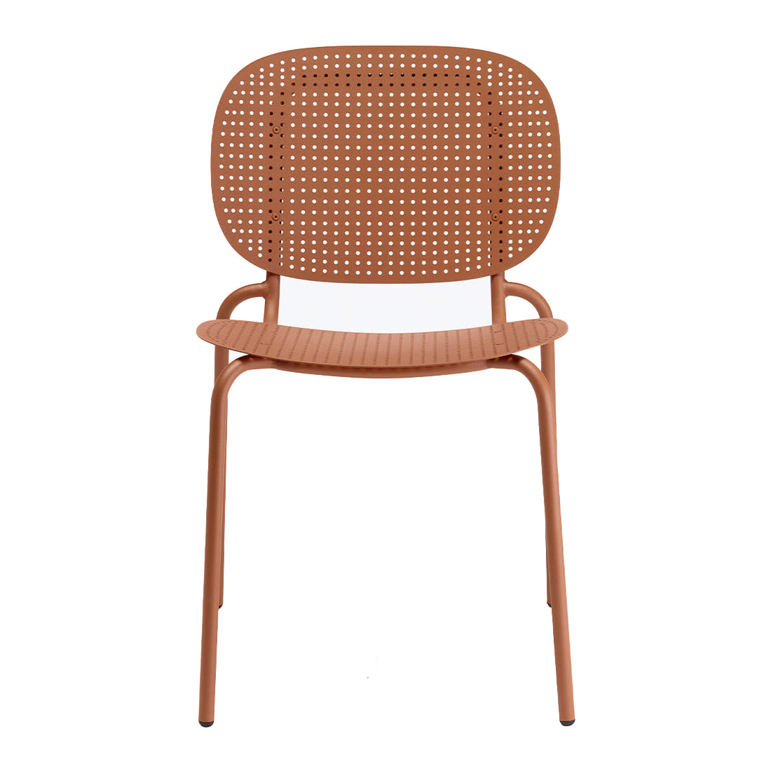 Perforated metal chair A-2505 Si-Si Dots