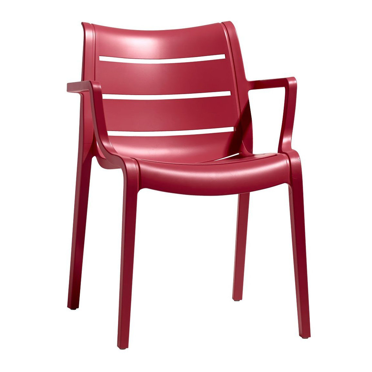 Technopolymer stackable chair B-2329 Sunset