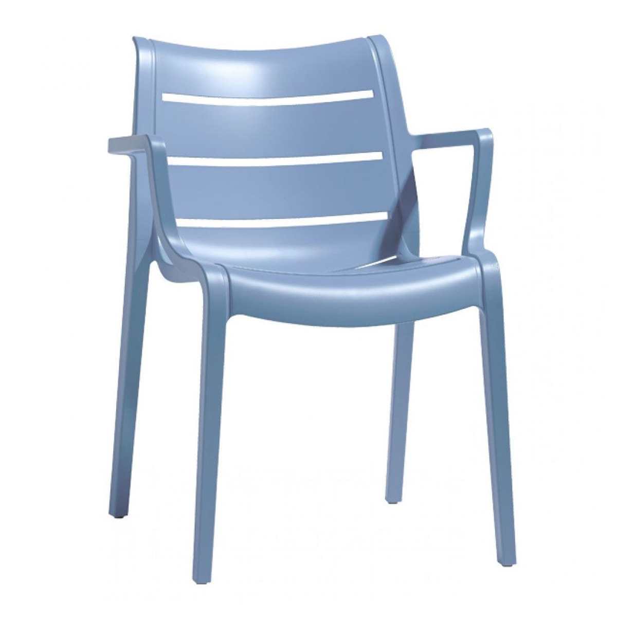 Technopolymer stackable chair B-2329 Sunset